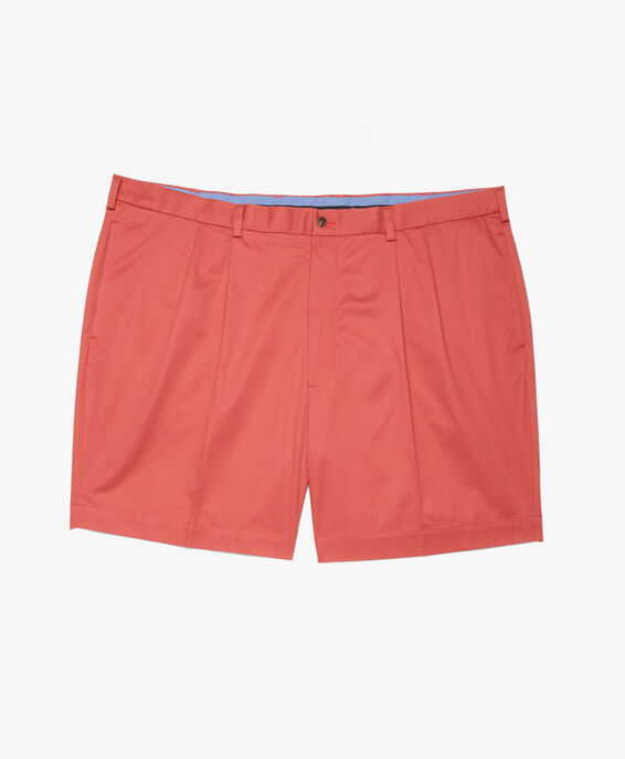 Brooks Brothers Stretch-Shorts Falte vorne Hell-/Pastellrot 1000044588US100197235