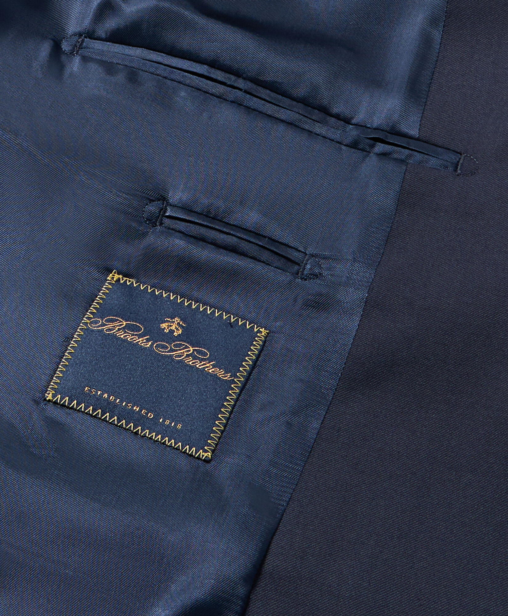 Brooks Brothers Virgin Wool Blazer Navy JKREG038WVPWV003NAVYP004