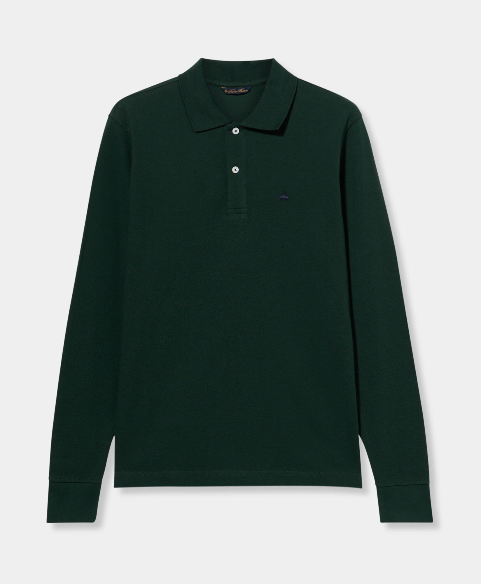 Brooks Brothers Piqué Cotton Polo Green POJERL10COBEA001GREEP003