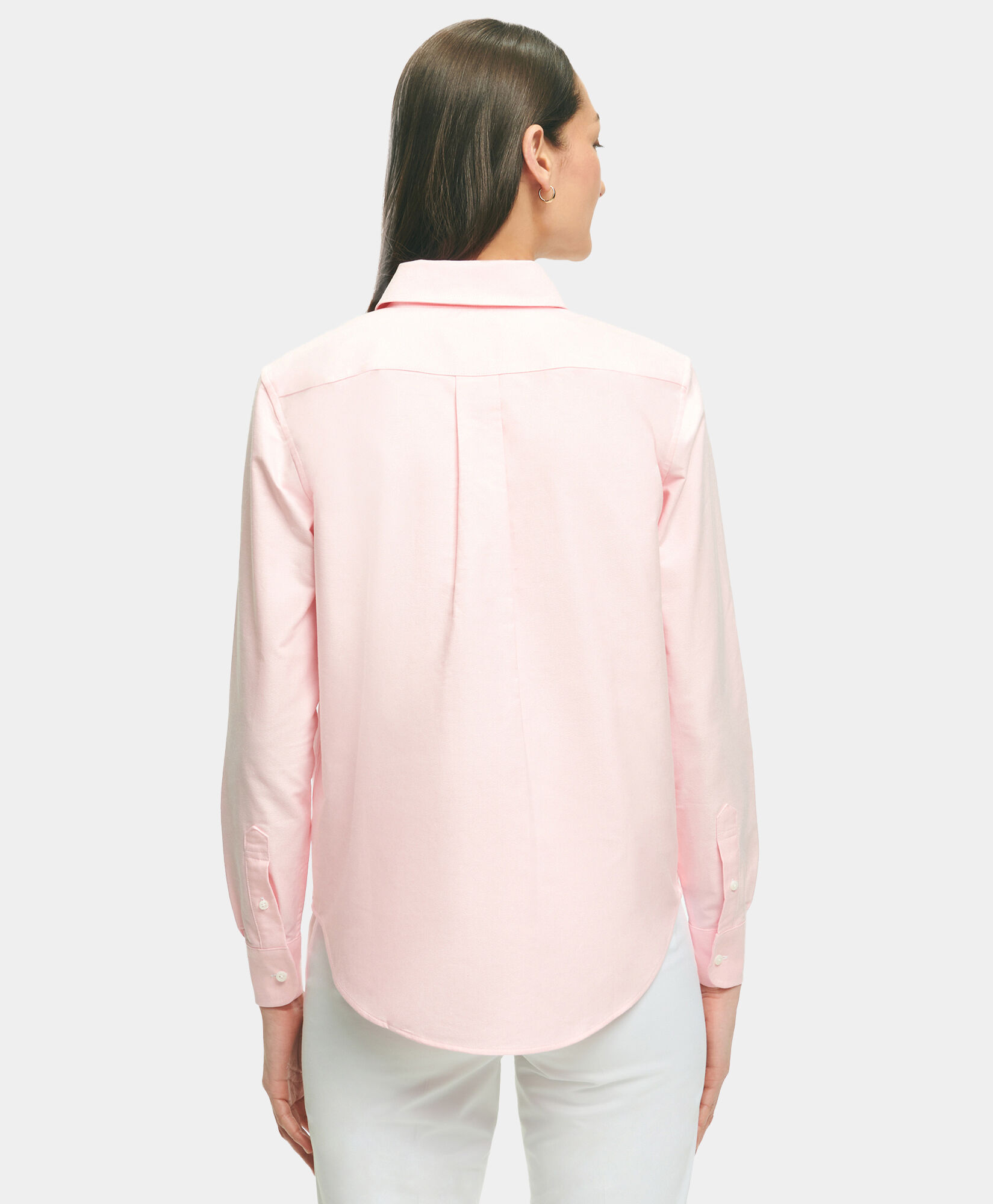 Classic Fit Oxford Button Down Shirt in Pink for Women Brooks Brothers UK