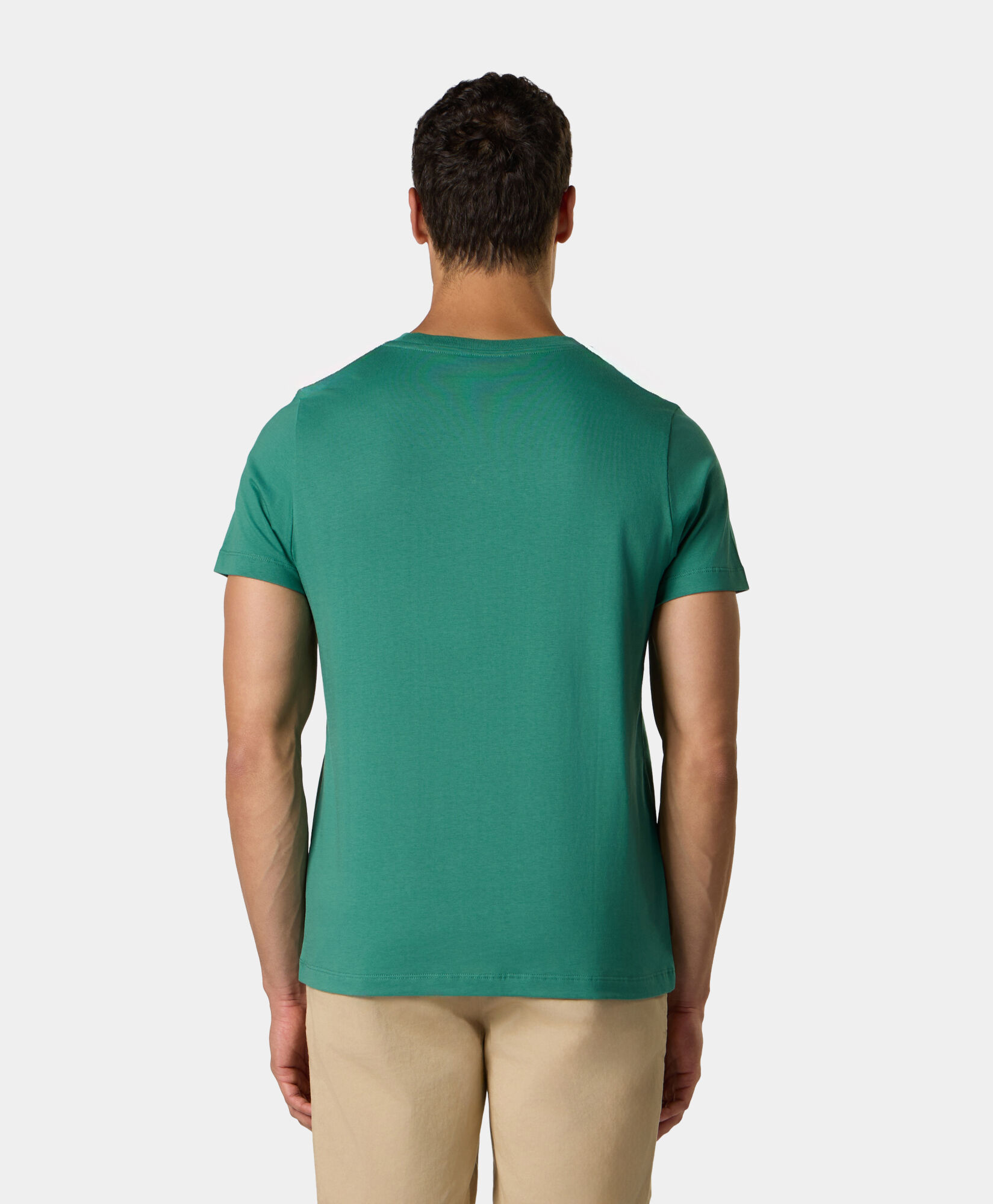 Brooks Brothers Cotton Pocket T-Shirt Green KNTSH009COPCO001GREEP001