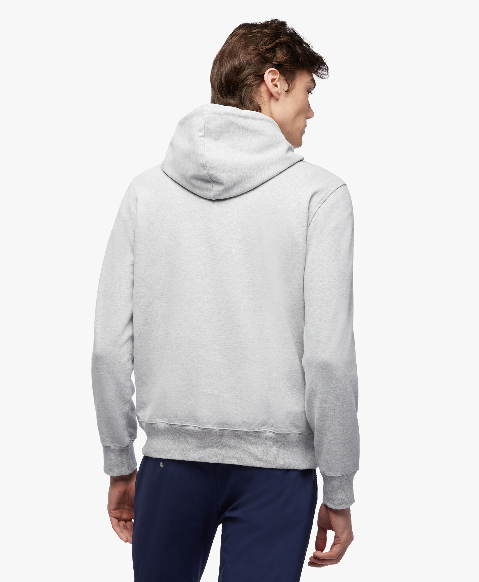 Cotton jersey hoodie hotsell