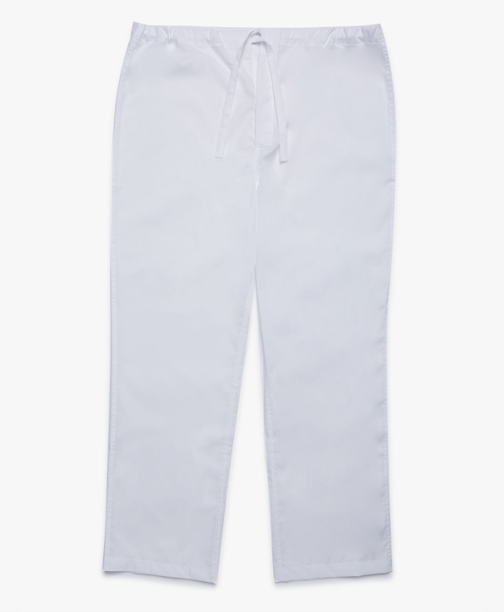 Wrinkle Resistant Broadcloth Pajamas in White for Men Brooks Brothers UK