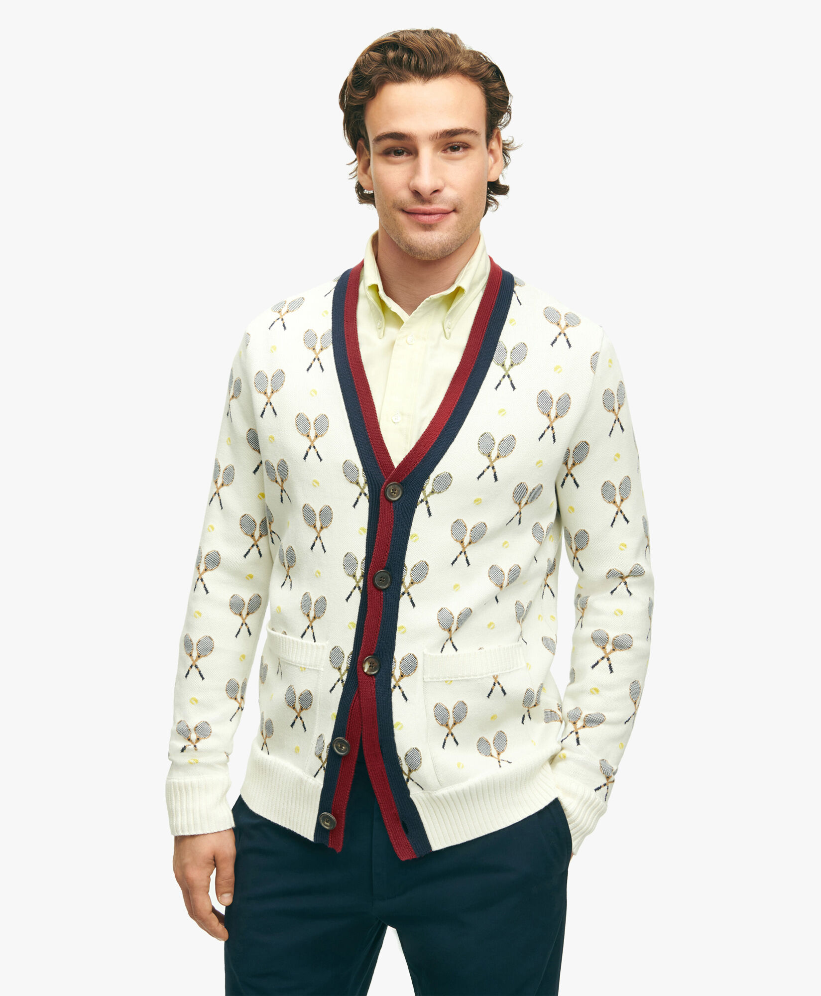 Brooks brothers cheap mens cardigan