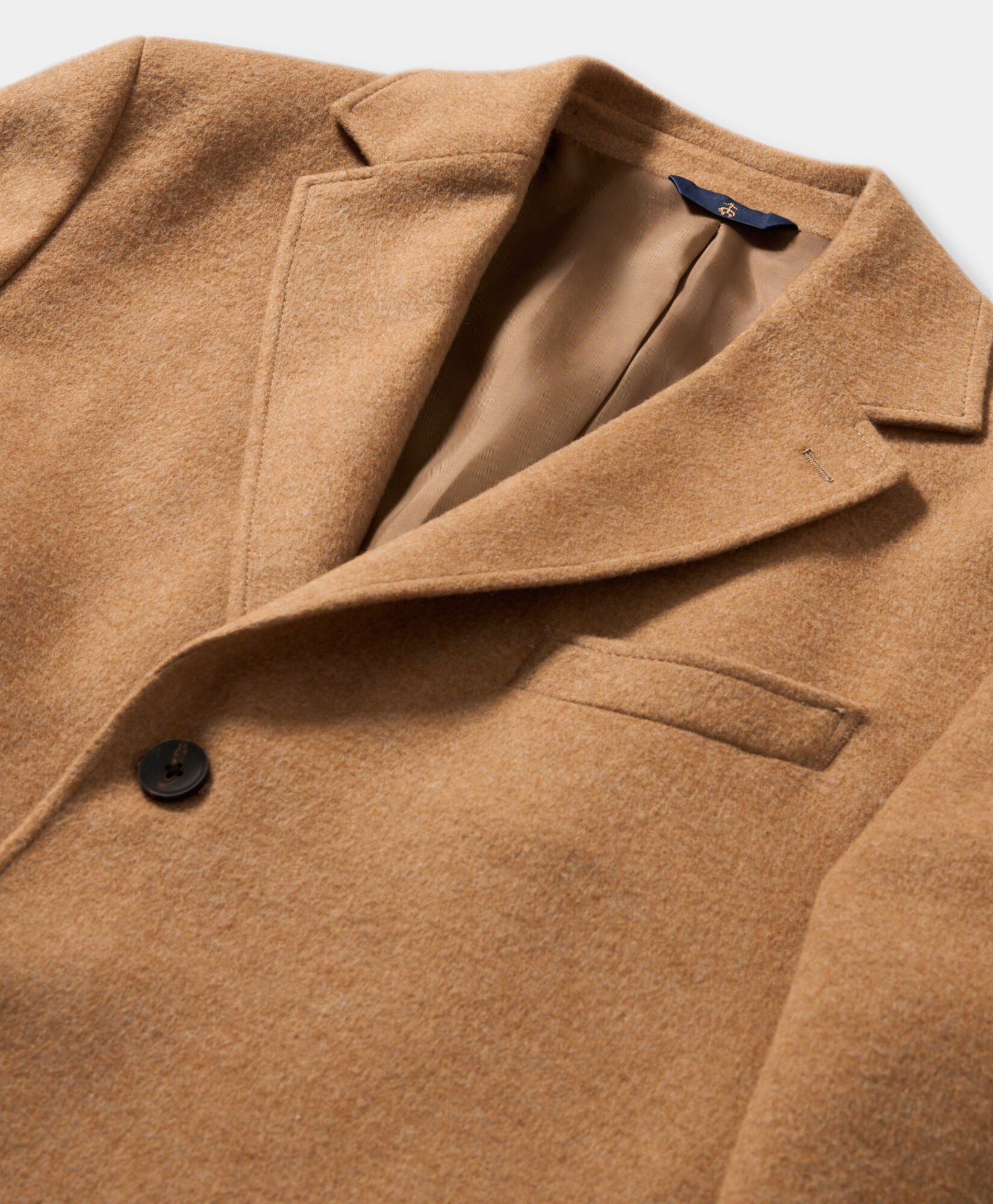 Brooks Brothers Wollmantel Camel DRCOA007WOBPE001CAMEP001