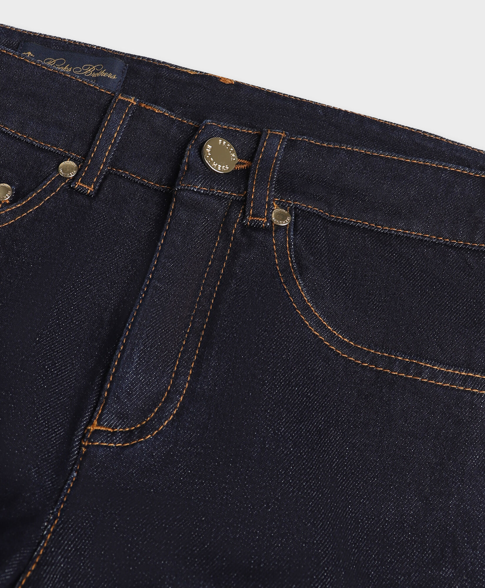 Brooks Brothers Denim 5-Pocket Pant Blue CPFPK034COBSP002BLUEP002