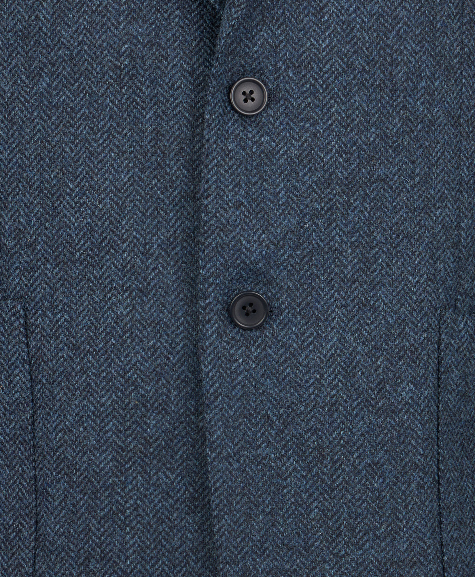 Brooks Brothers Herringbone Tweed Blazer Light Blue JKREG088WOPWO001LTBLF001