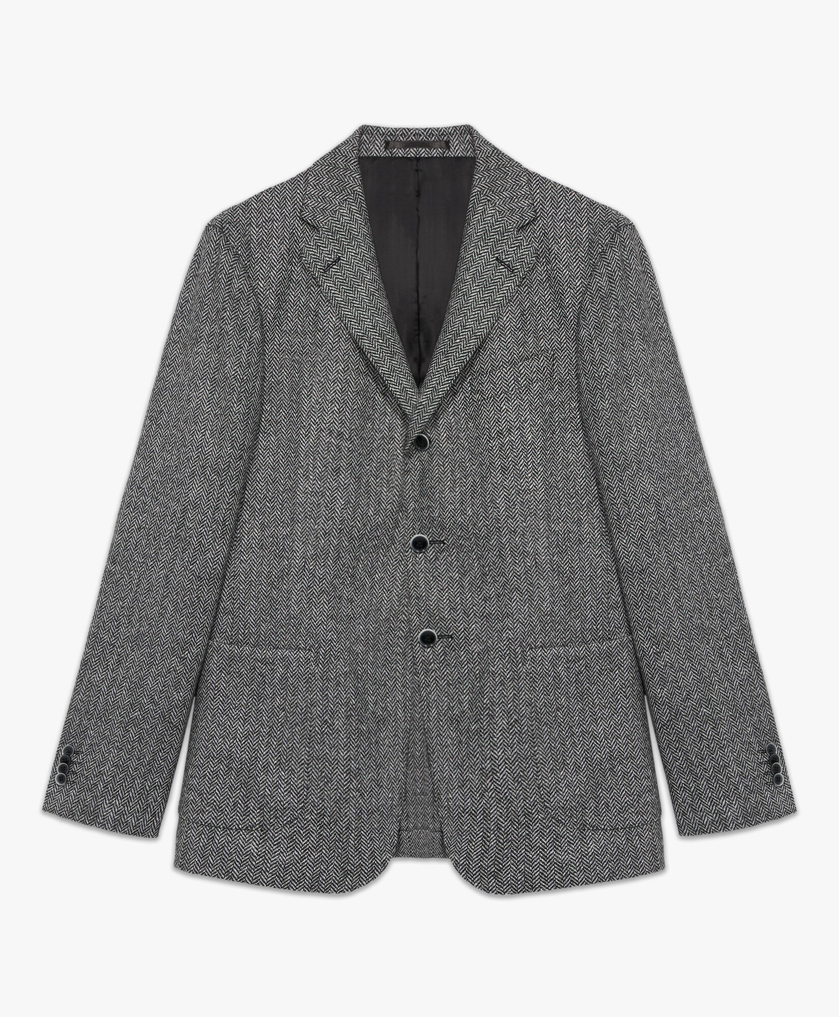 Grey and store black blazer