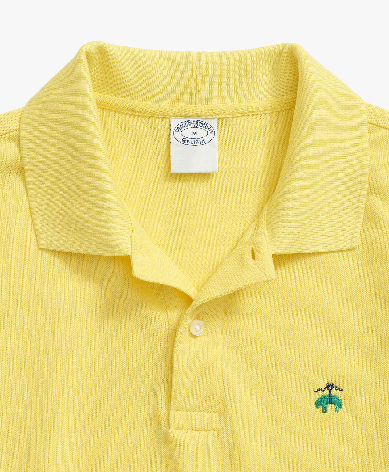 GoldenFleeceOriginalFitStretchSupimaPoloShirt in Bright Yellow for Men Brooks Brothers EU