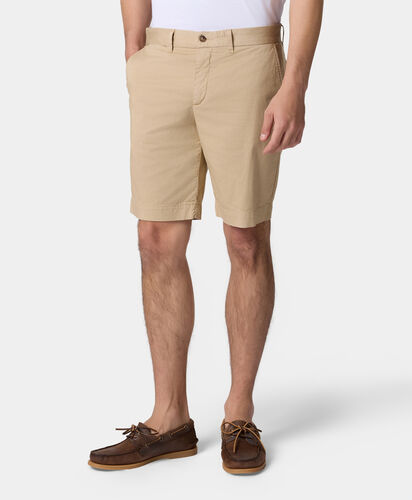 Brooks Brothers Shorts Chino en Coton Sable CPBER007COBSP002SANDP002