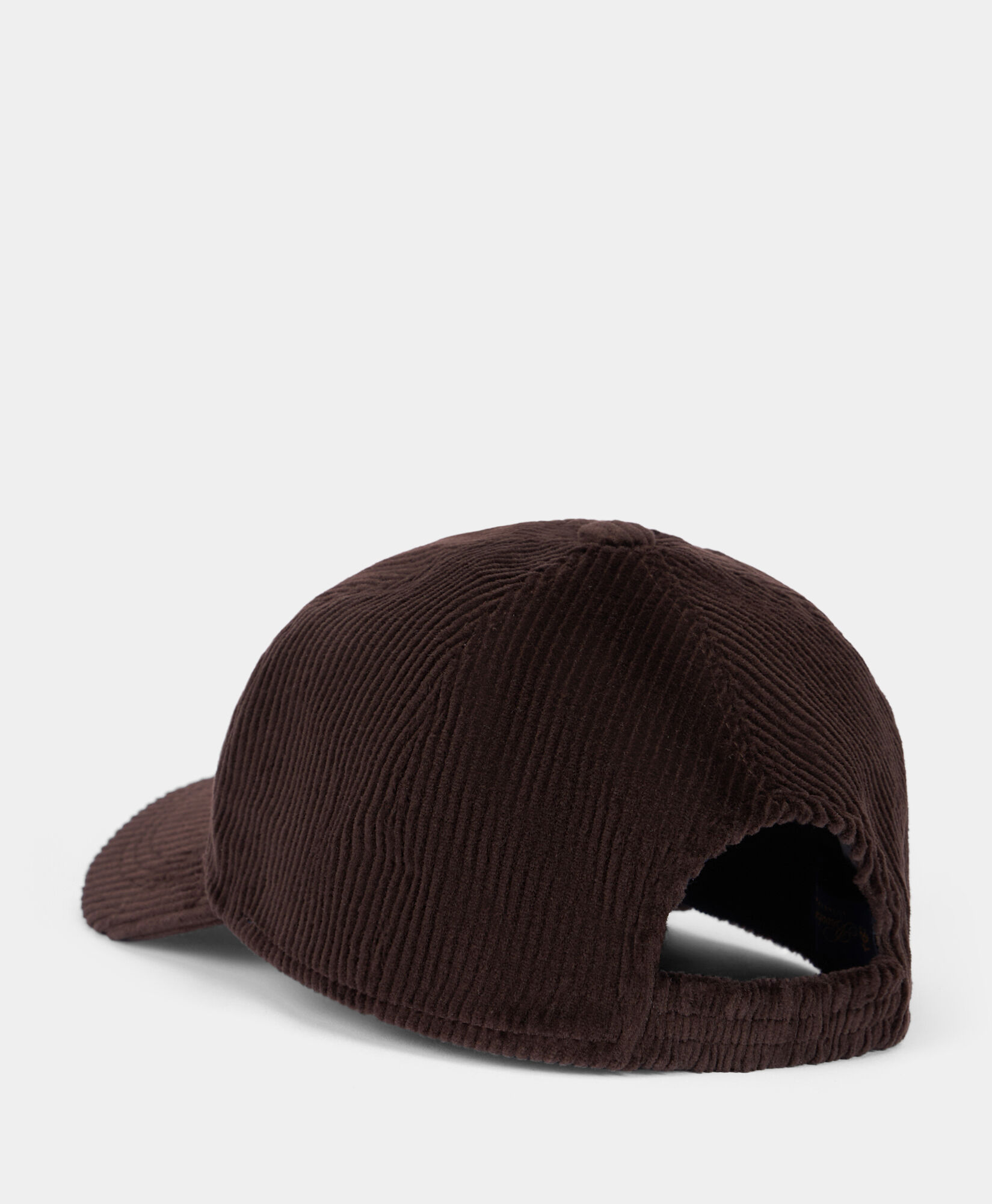 Brooks Brothers Cotton Corduroy Logo Baseball Cap Brown ACCAP011COBSP001BRWNP001