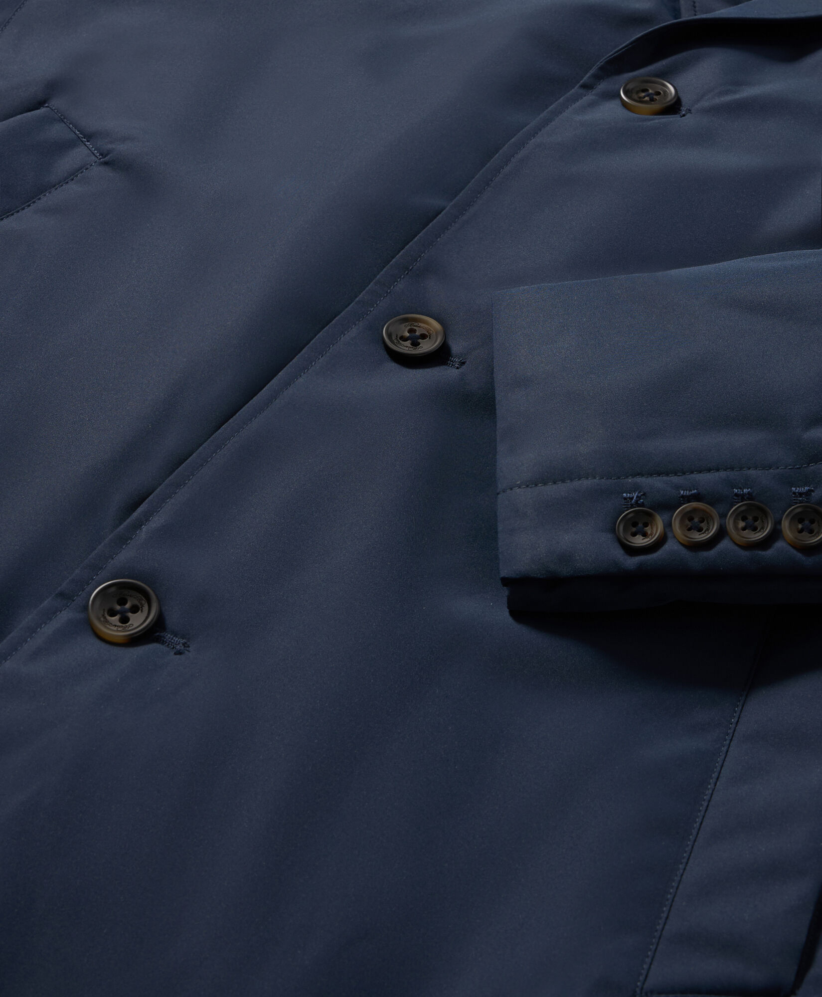 Brooks Brothers Technical Trench Coat Navy COTRE011PLPPL001NAVYP001