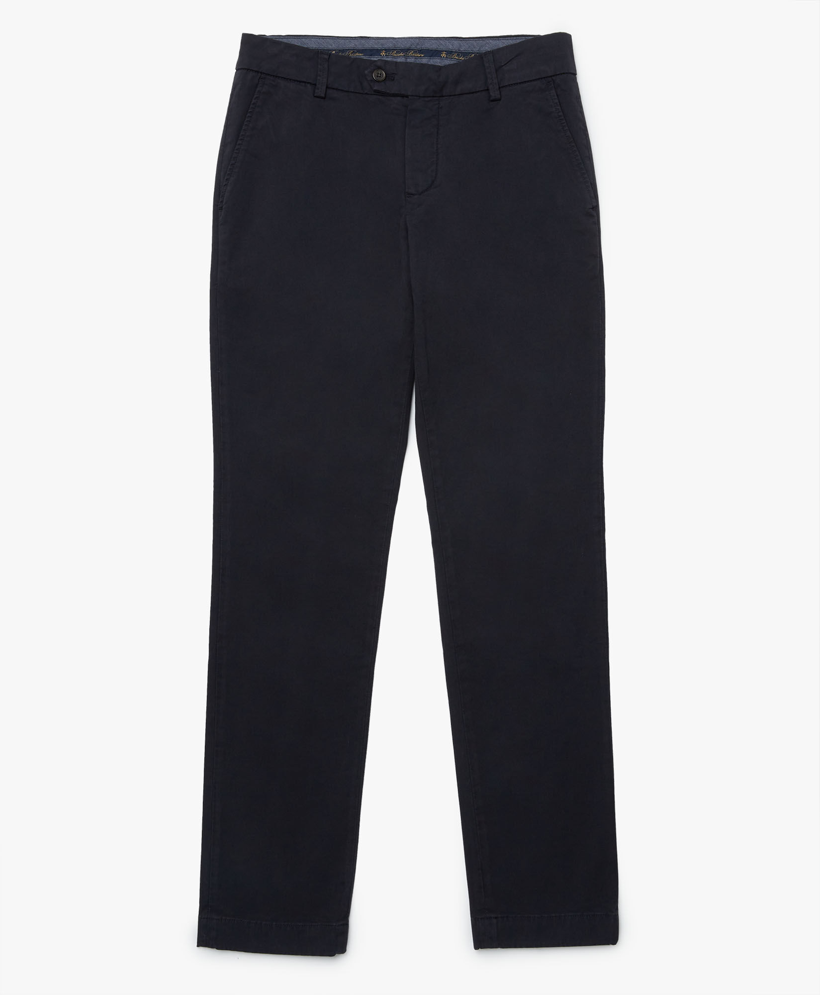 Brooks Brothers Pantalone chino in cotone elasticizzato Blu CPCHI003COBSP003BLUEP001