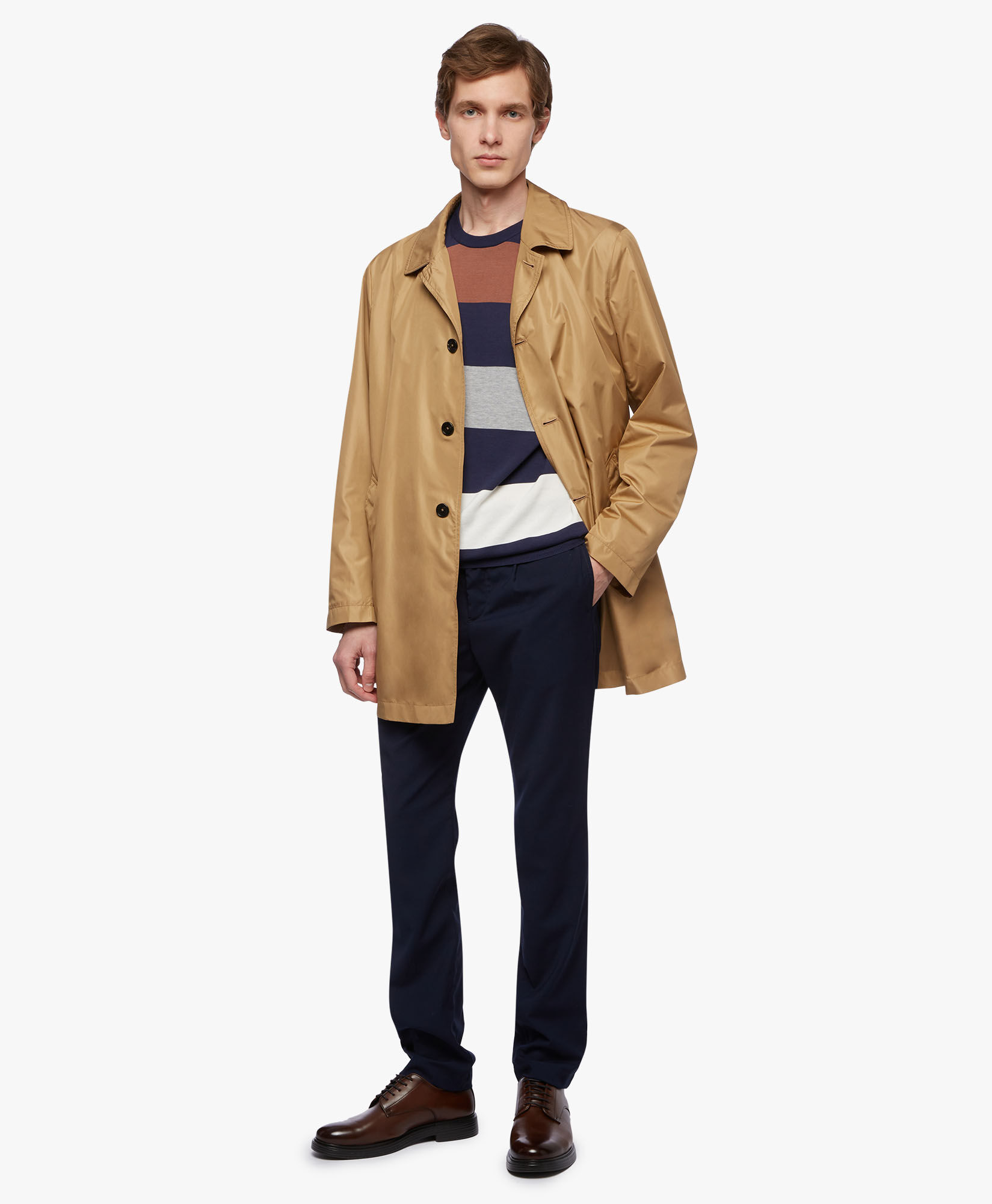 Brooks brothers trench coat mens on sale