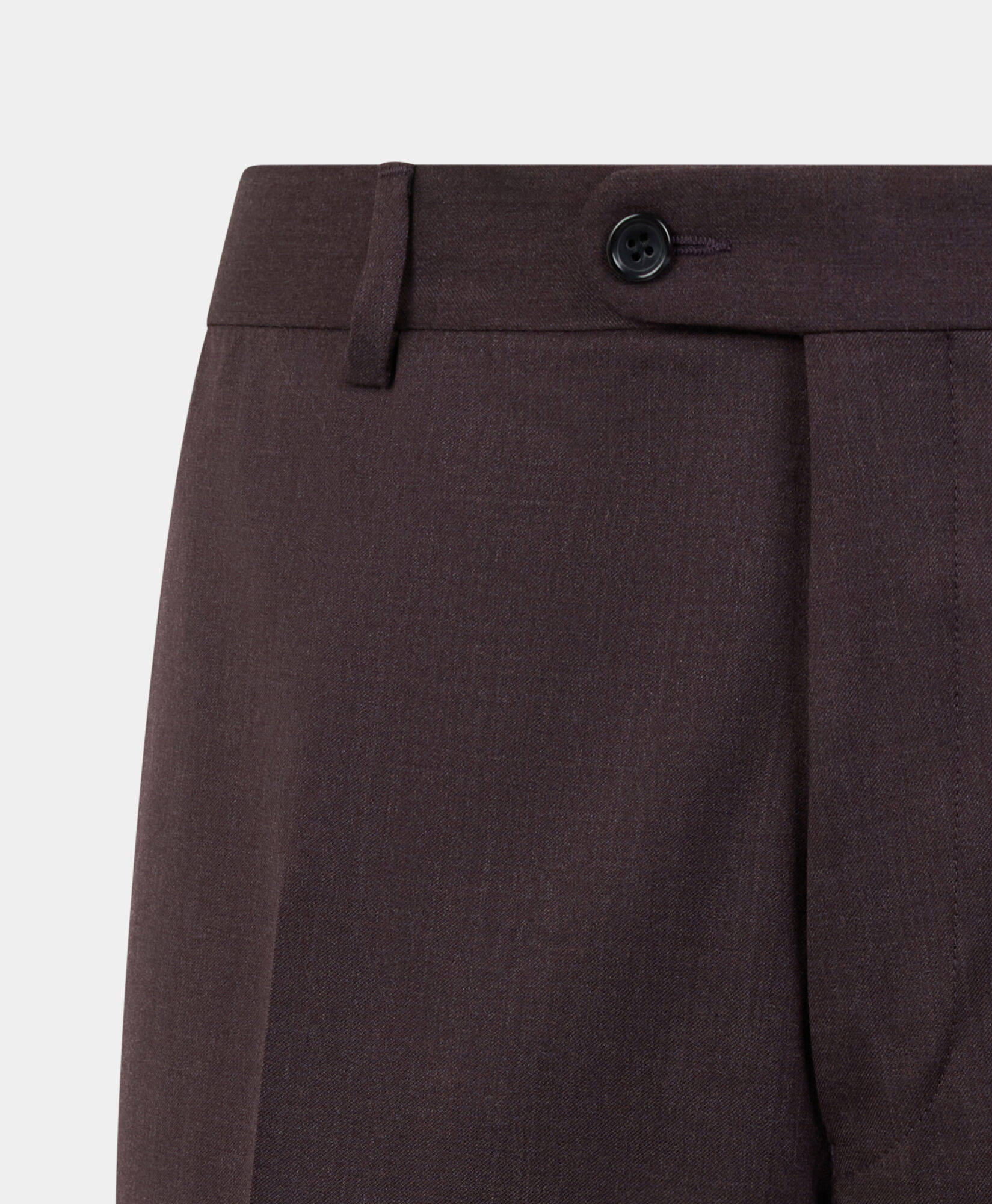 Brooks Brothers Virgin Wool Trousers Purple DTROU012WVPWV003PURPP001