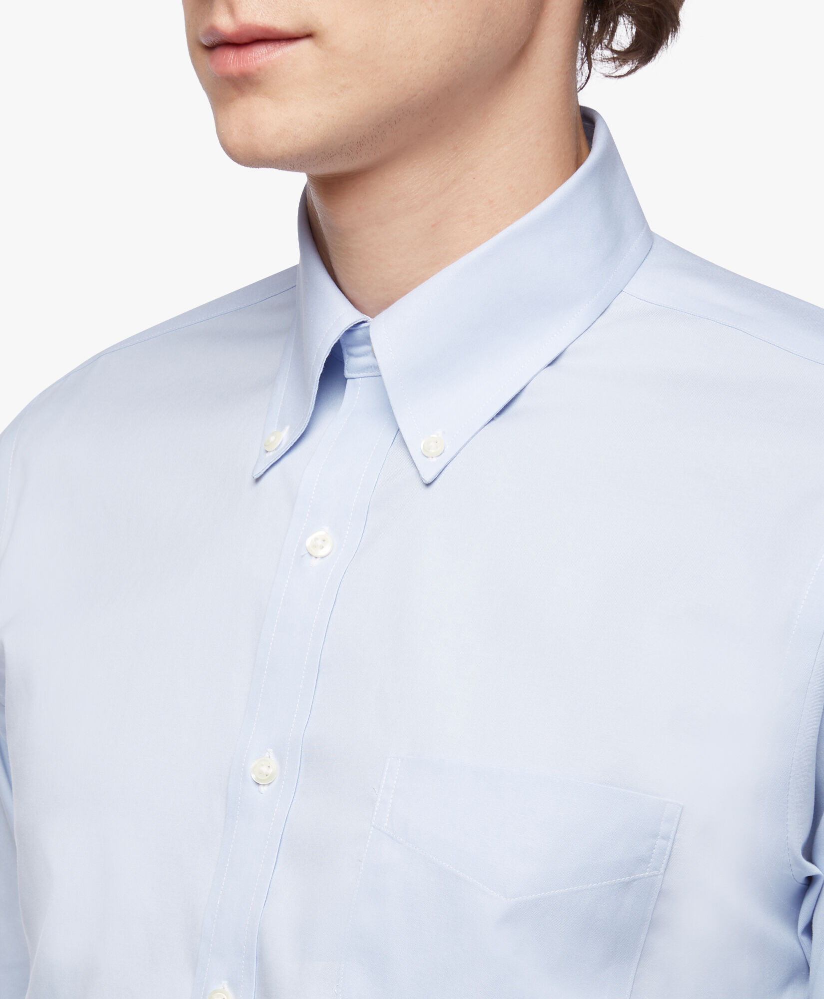 Pinpoint oxford button down collar dress shirt shop