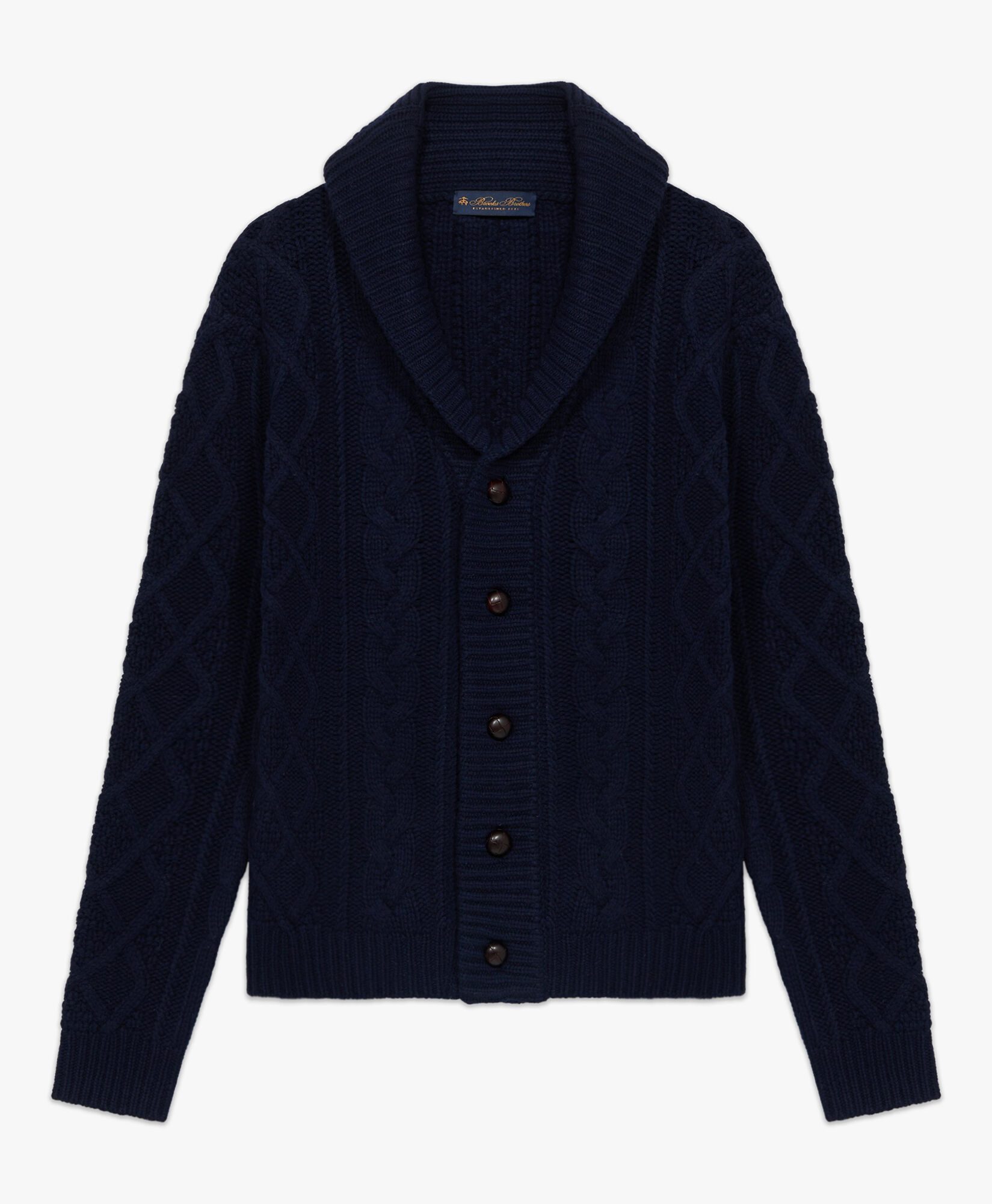 Brooks brothers shawl collar cardigan discount