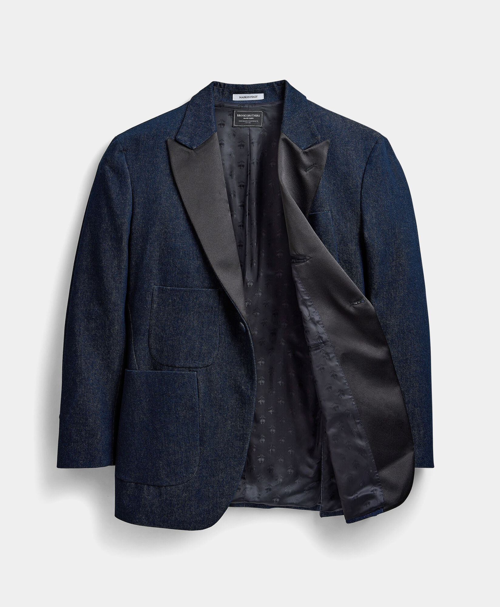 Brooks Brothers Brooks Brothers x Engineered Garments - Denim Oversized Dinner Jacket Denim 1000107143US100226858