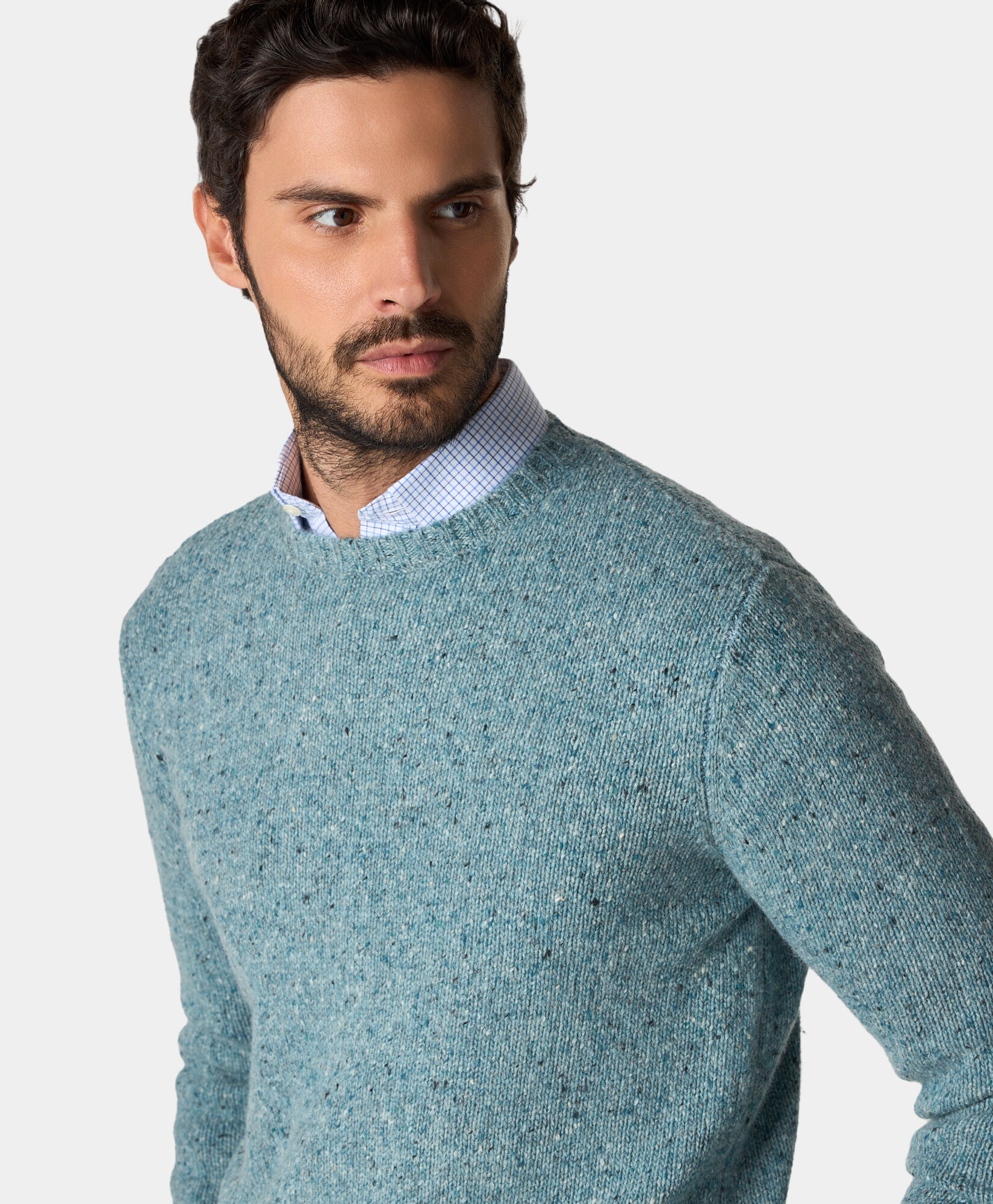 Multi color speckled sweater online