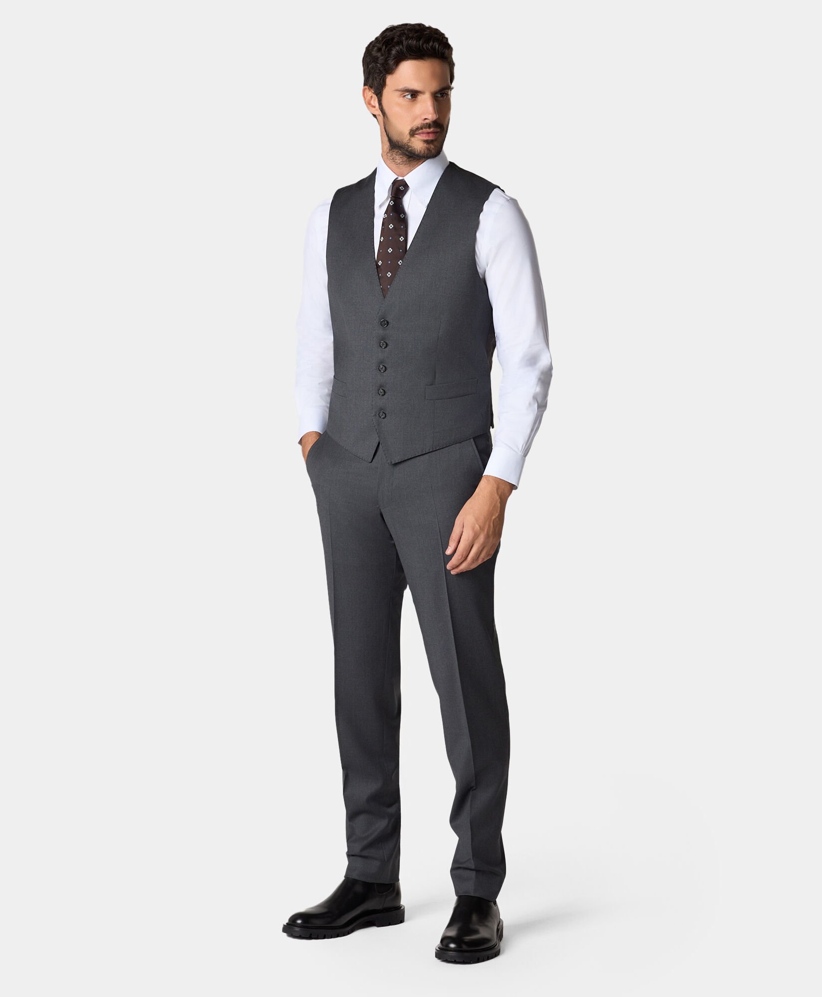 Brooks vest grey discount