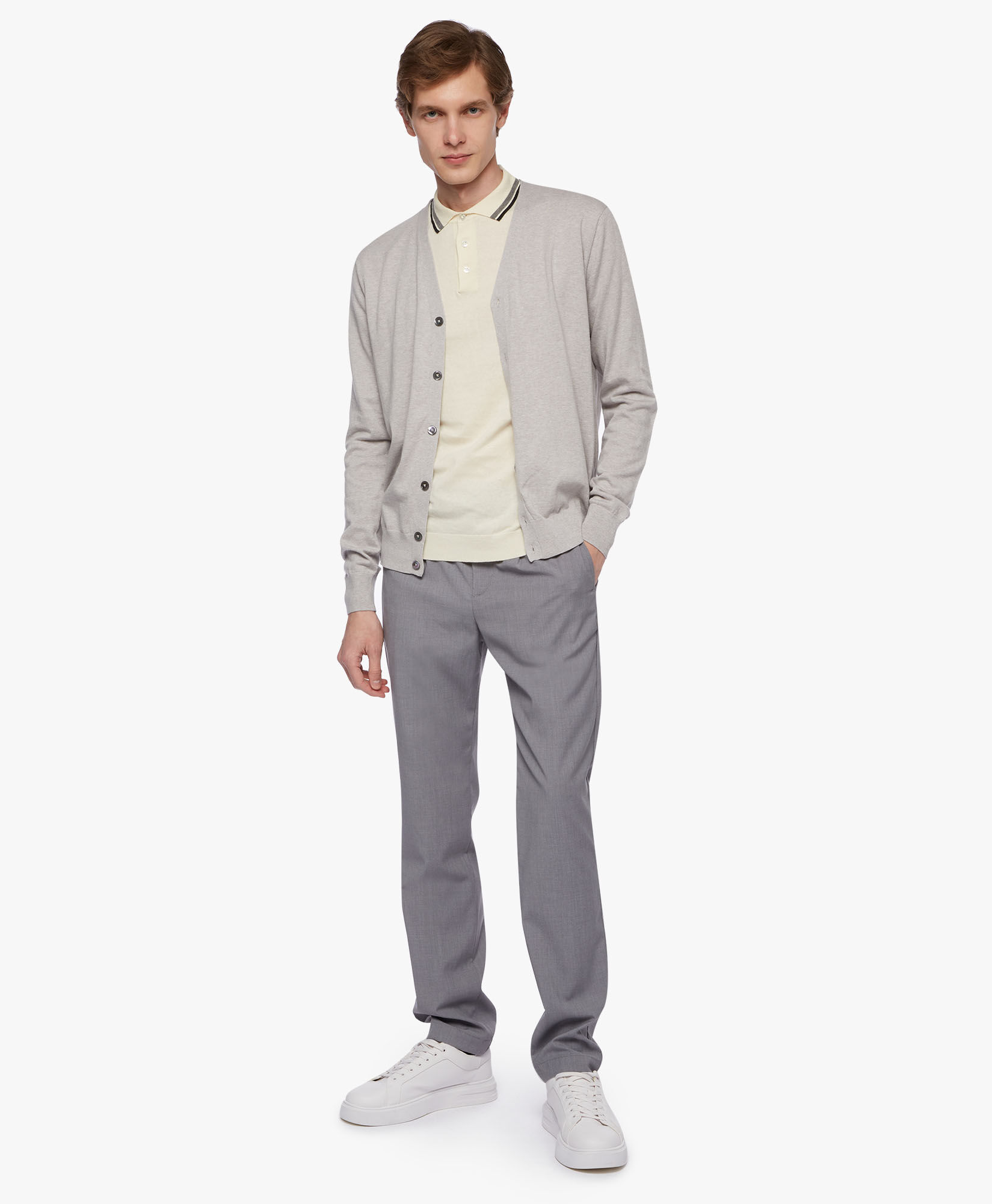 Brooks brothers cashmere cardigan deals