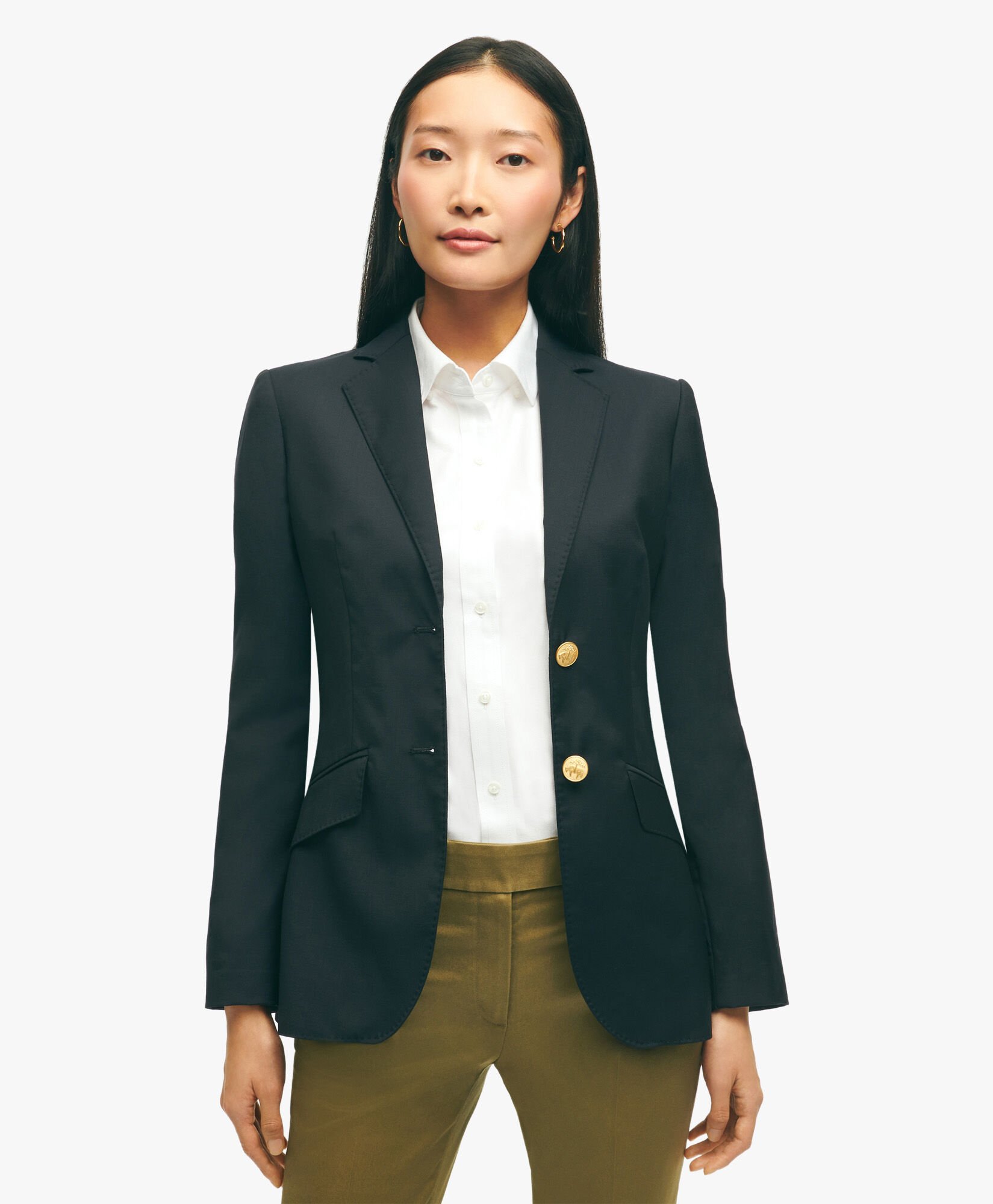 Brooks brothers blazer gold buttons hotsell