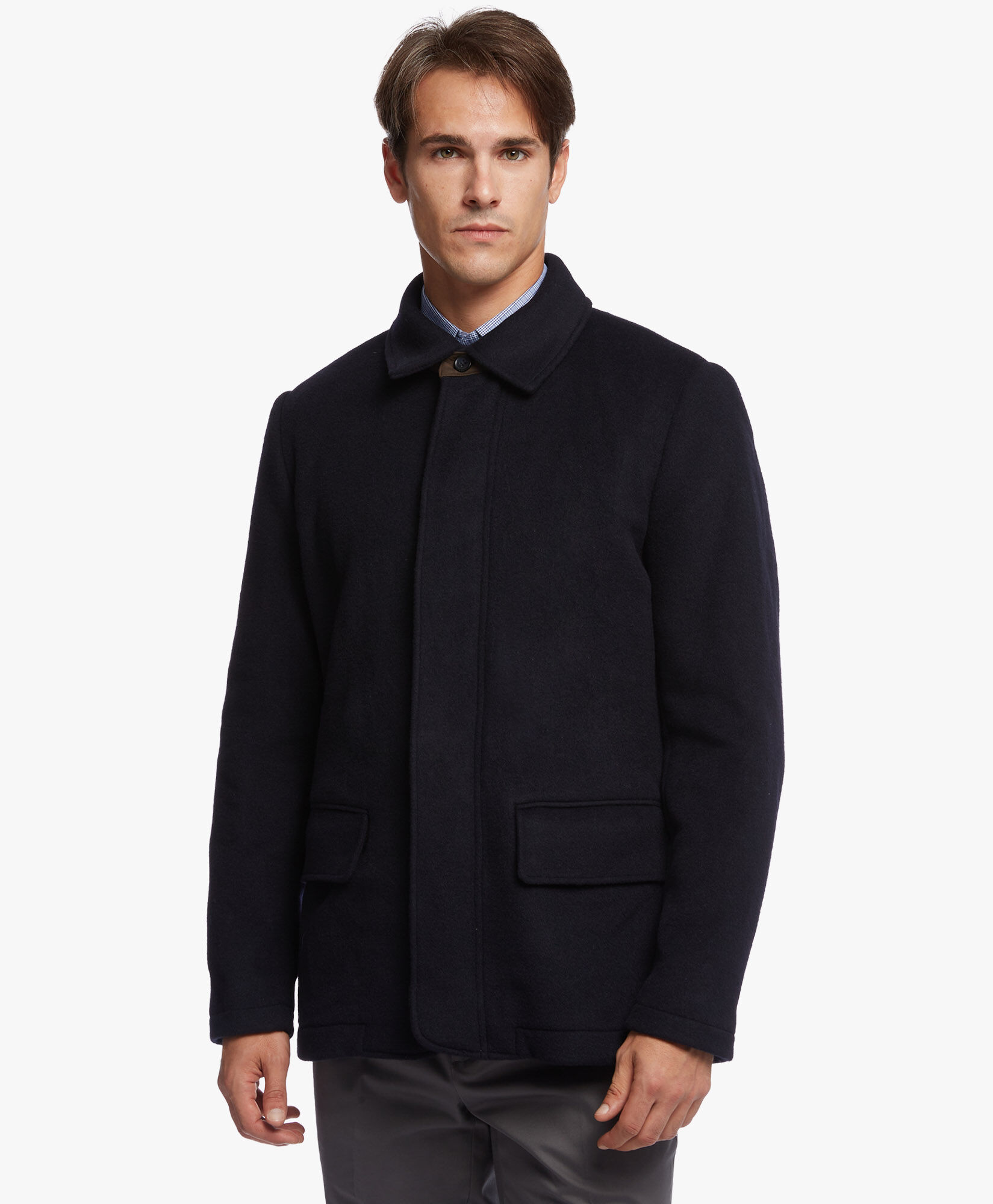 Brooks brothers wool coat discount