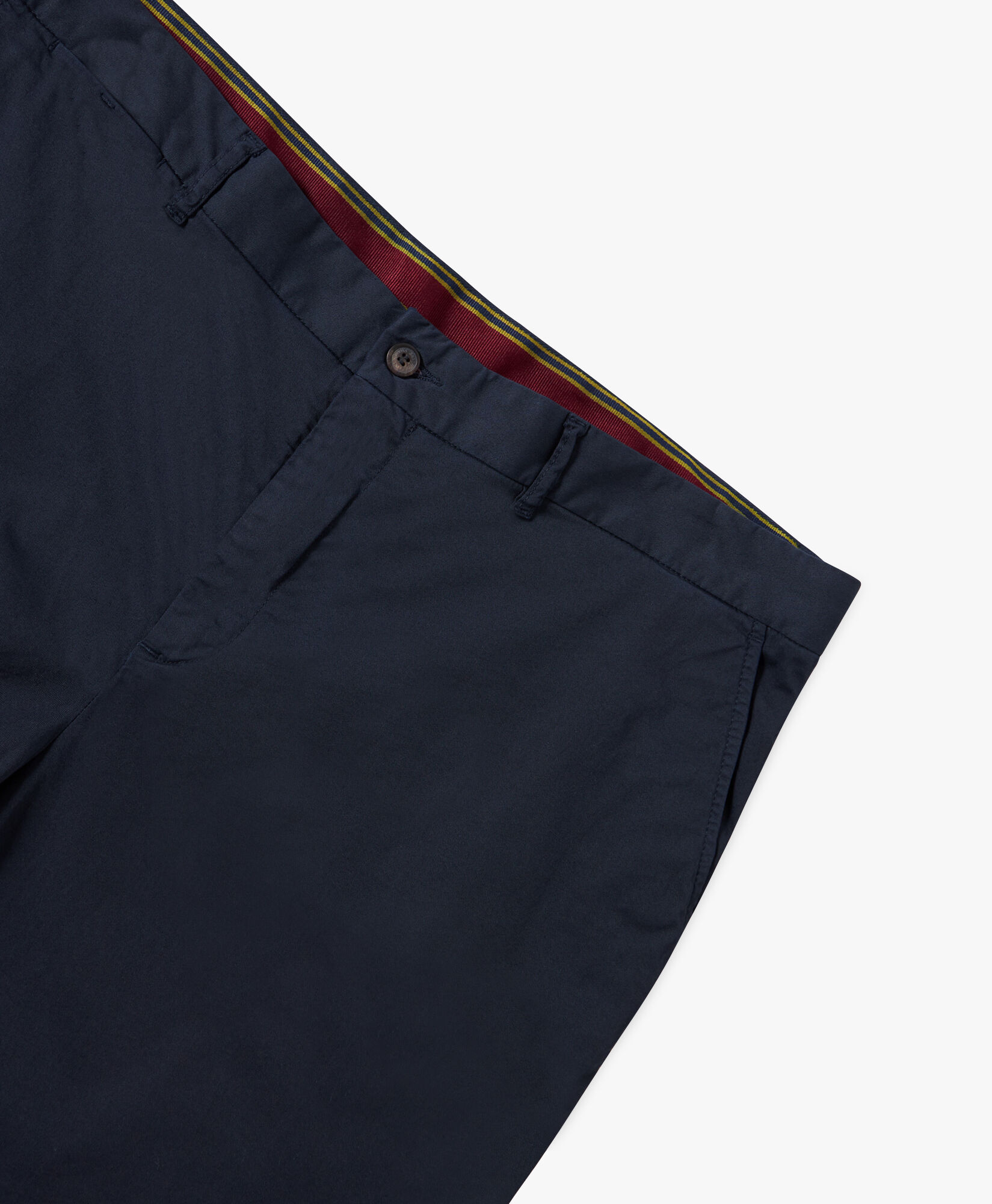 Brooks Brothers Stretch Cotton Gabardine Bermuda Shorts Navy CPBER007COBSP002NAVYP001