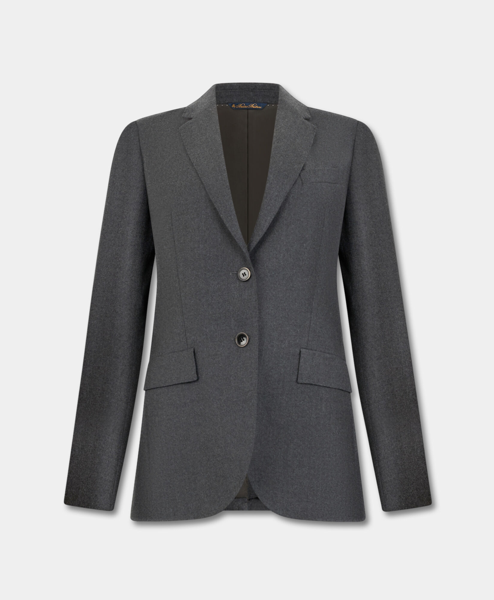 Brooks Brothers Virgin Wool Blazer Grey JKREG114WVPWV003MDGRP001