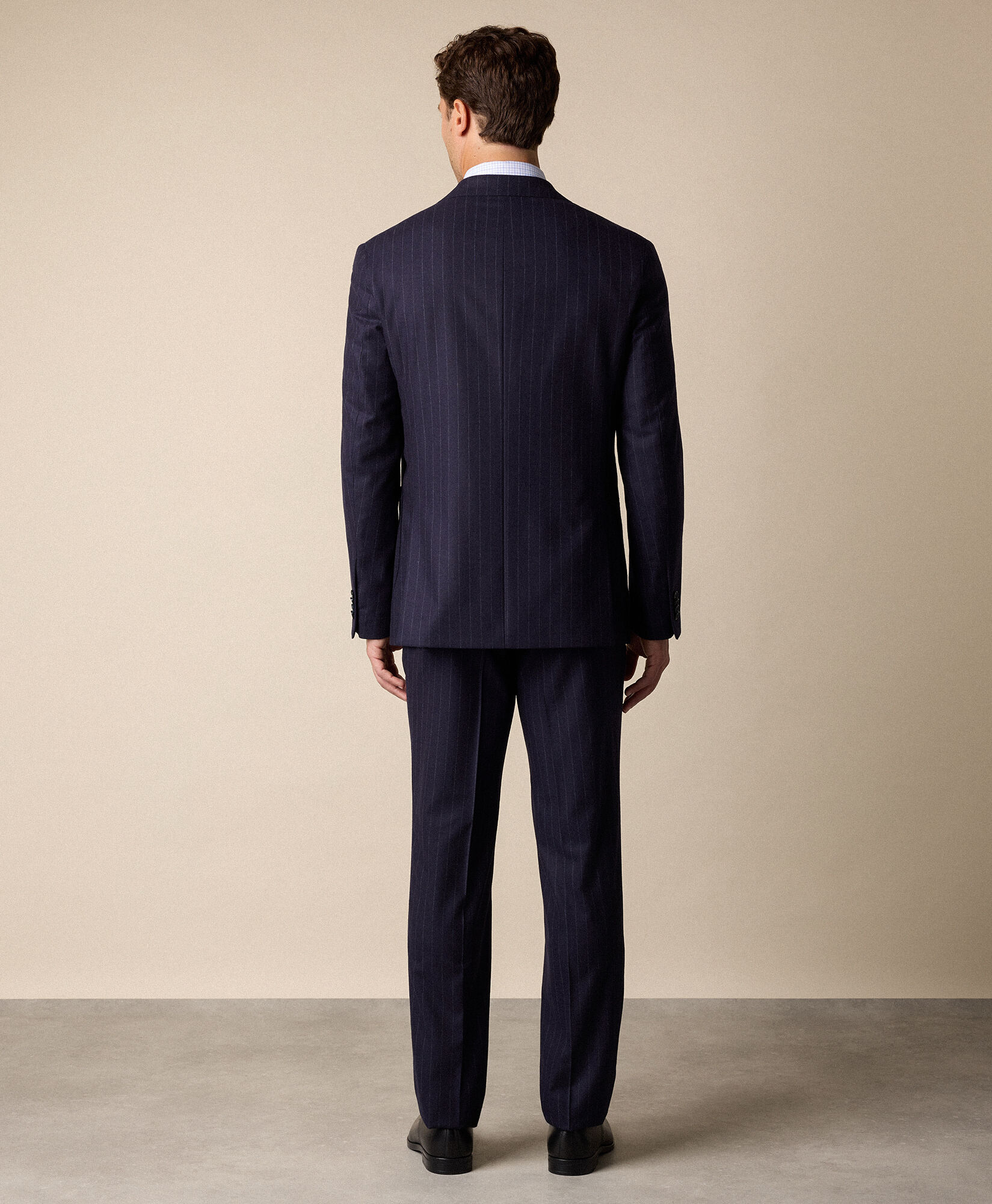 Brooks Brothers Chalkstripe Wool Suit Navy STREG052WOBWV002NAVYF001