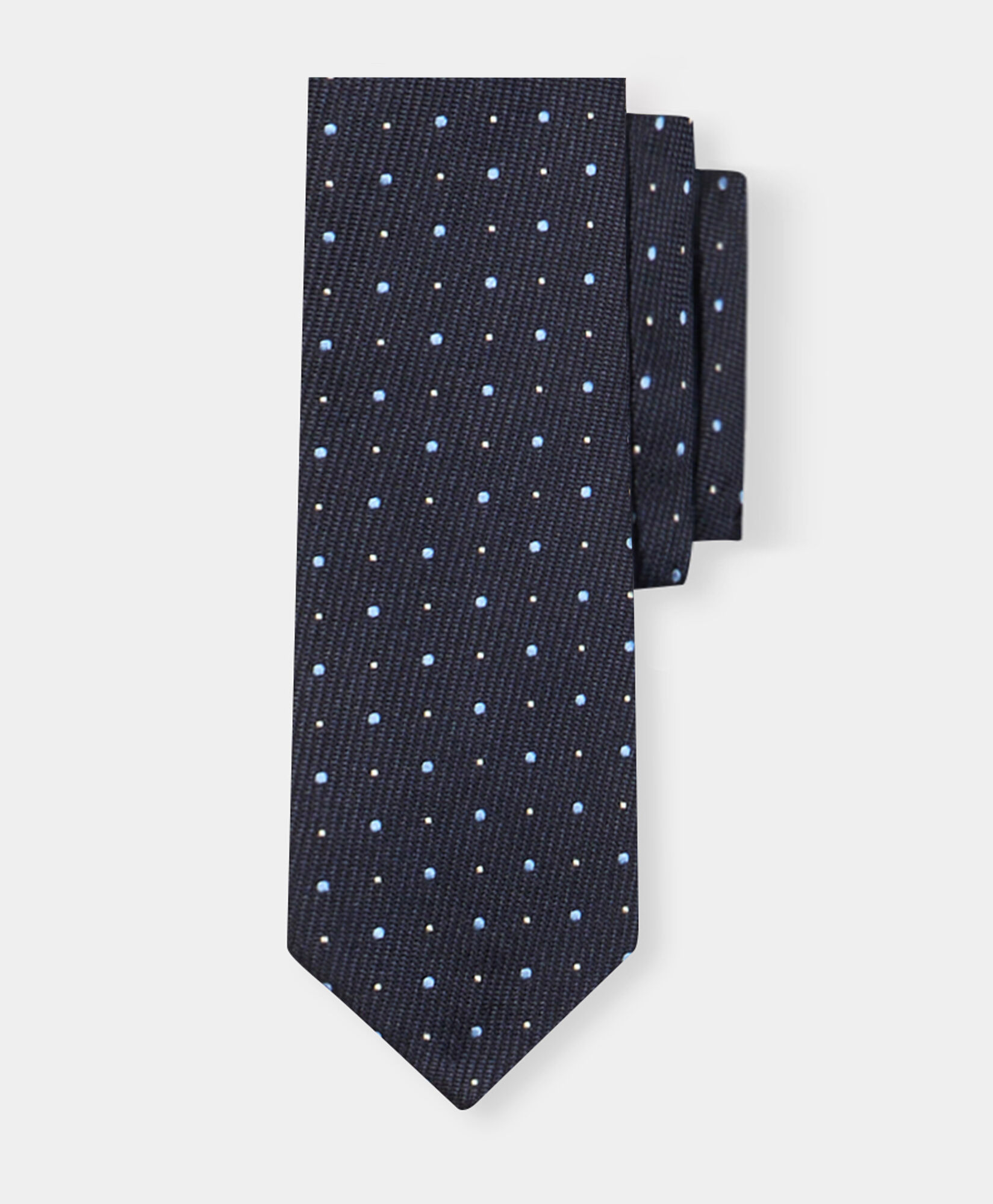 Brooks Brothers Polka Dot Silk Tie Blue ACNEK120SEPSE001BLUEF001