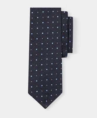 Brooks Brothers Polka Dot Silk Tie Blue ACNEK120SEPSE001BLUEF001