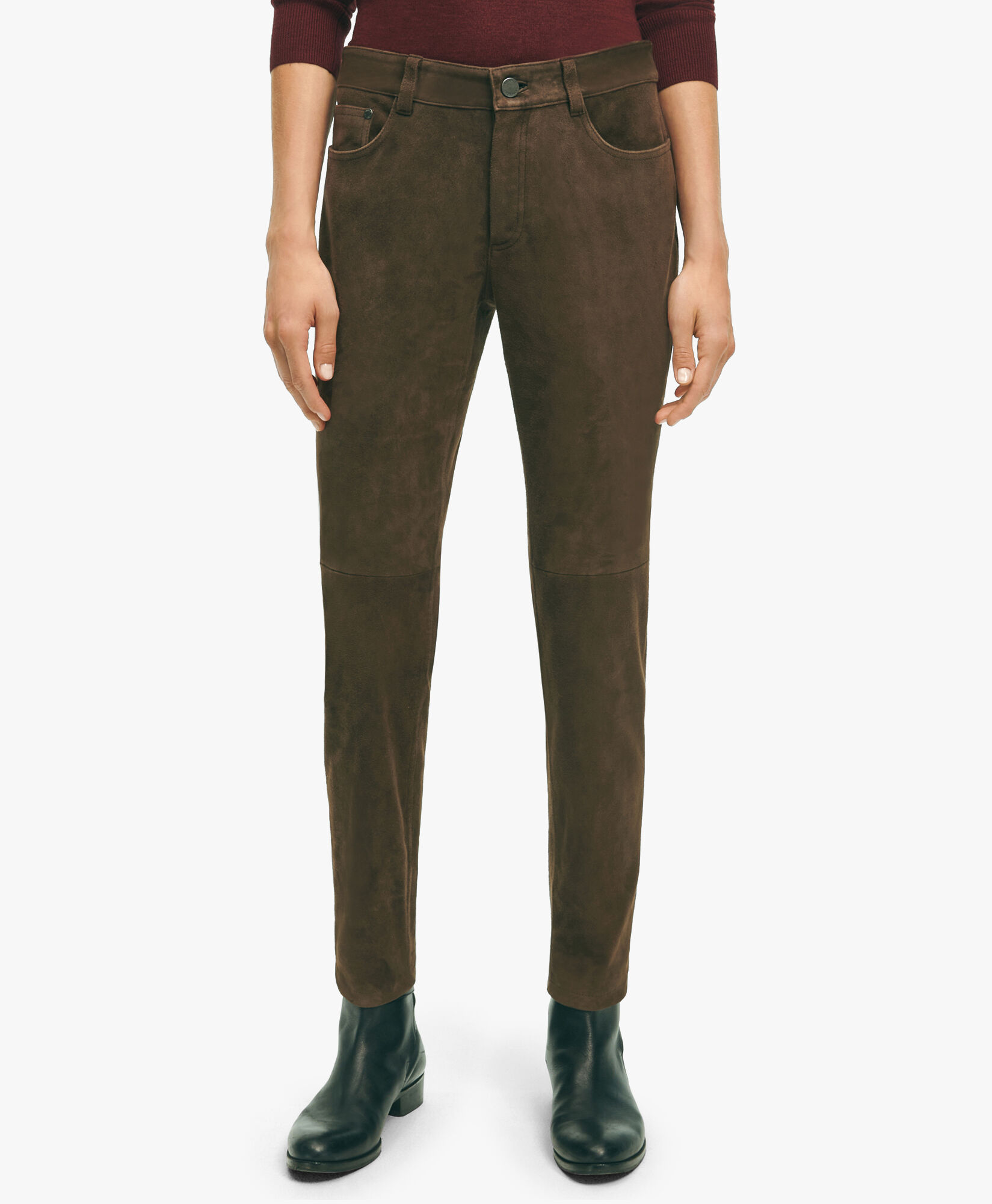 Zara shop suede pants
