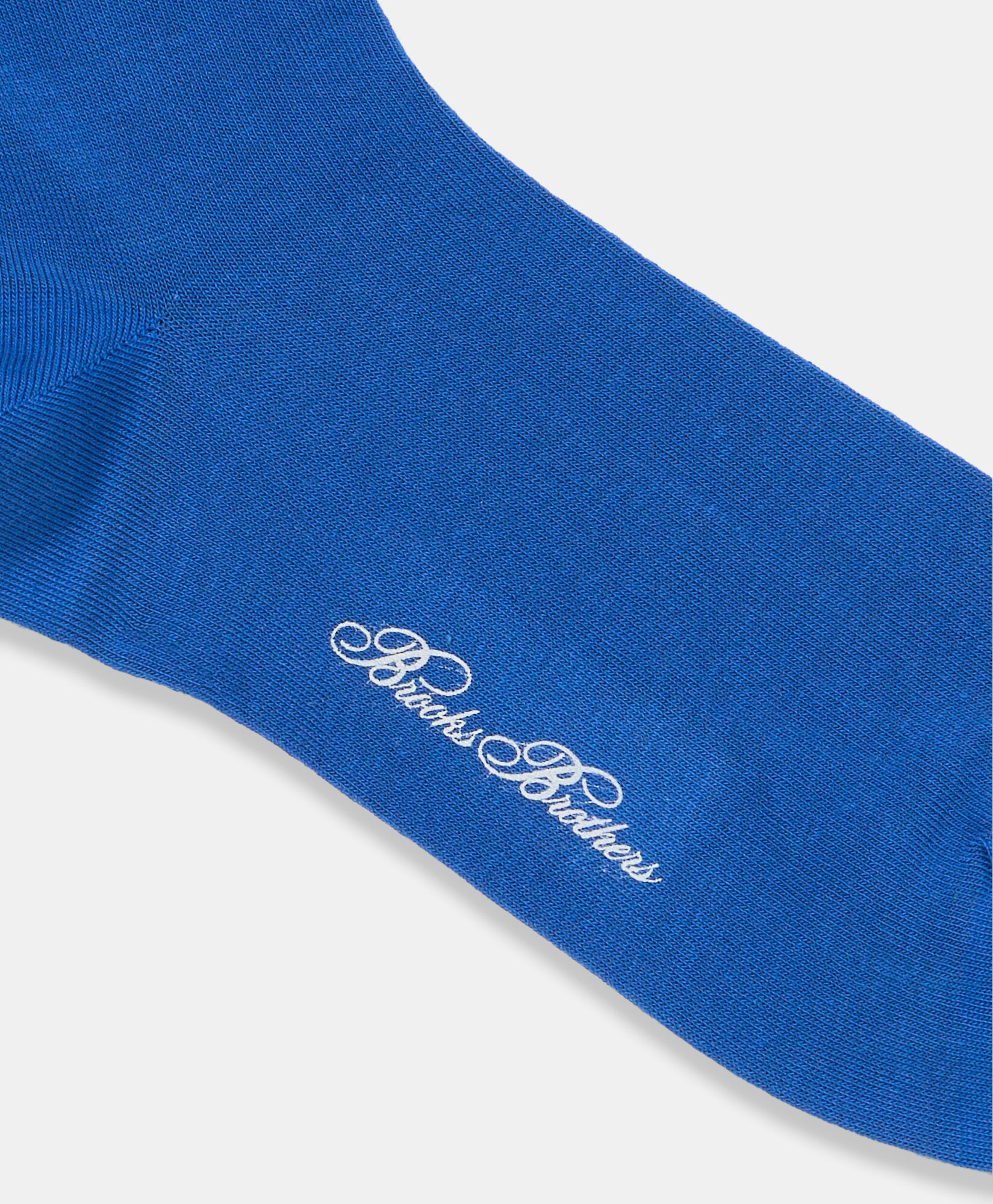 Brooks Brothers Chaussettes Color&eacute;es en Coton Bleu royal MXAC90003KN10257004P