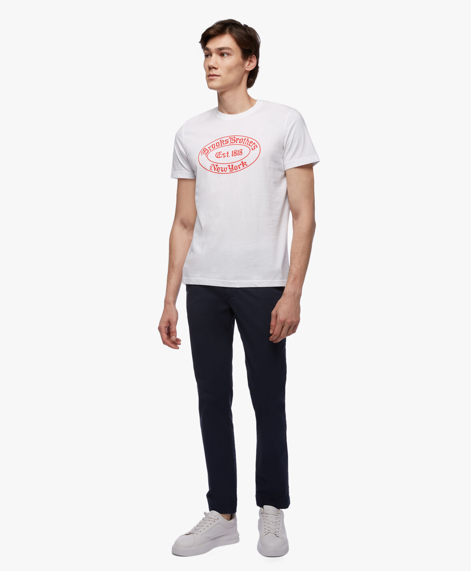 Brooks brothers white t shirt 2025