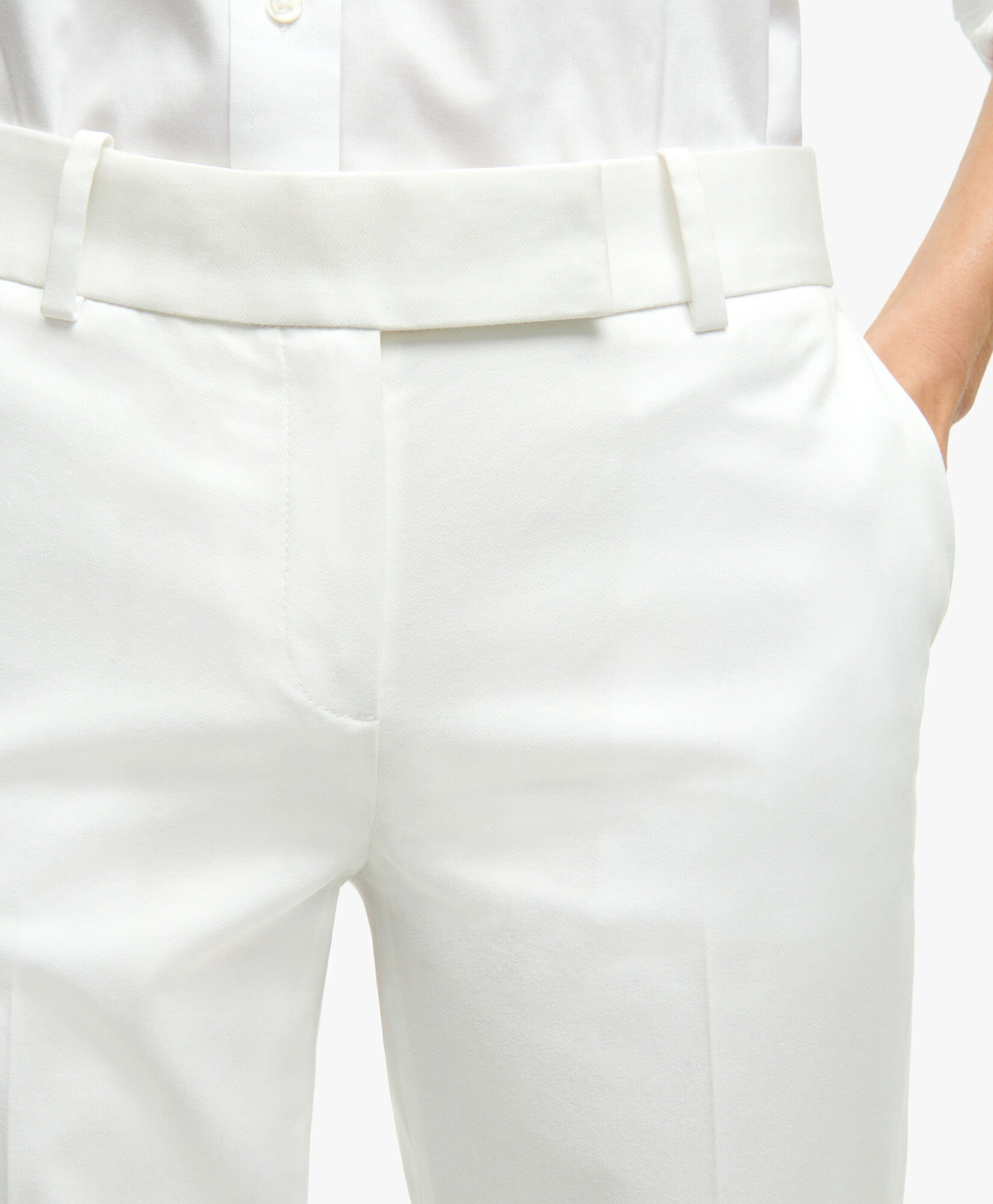 Brooks brothers white pants best sale