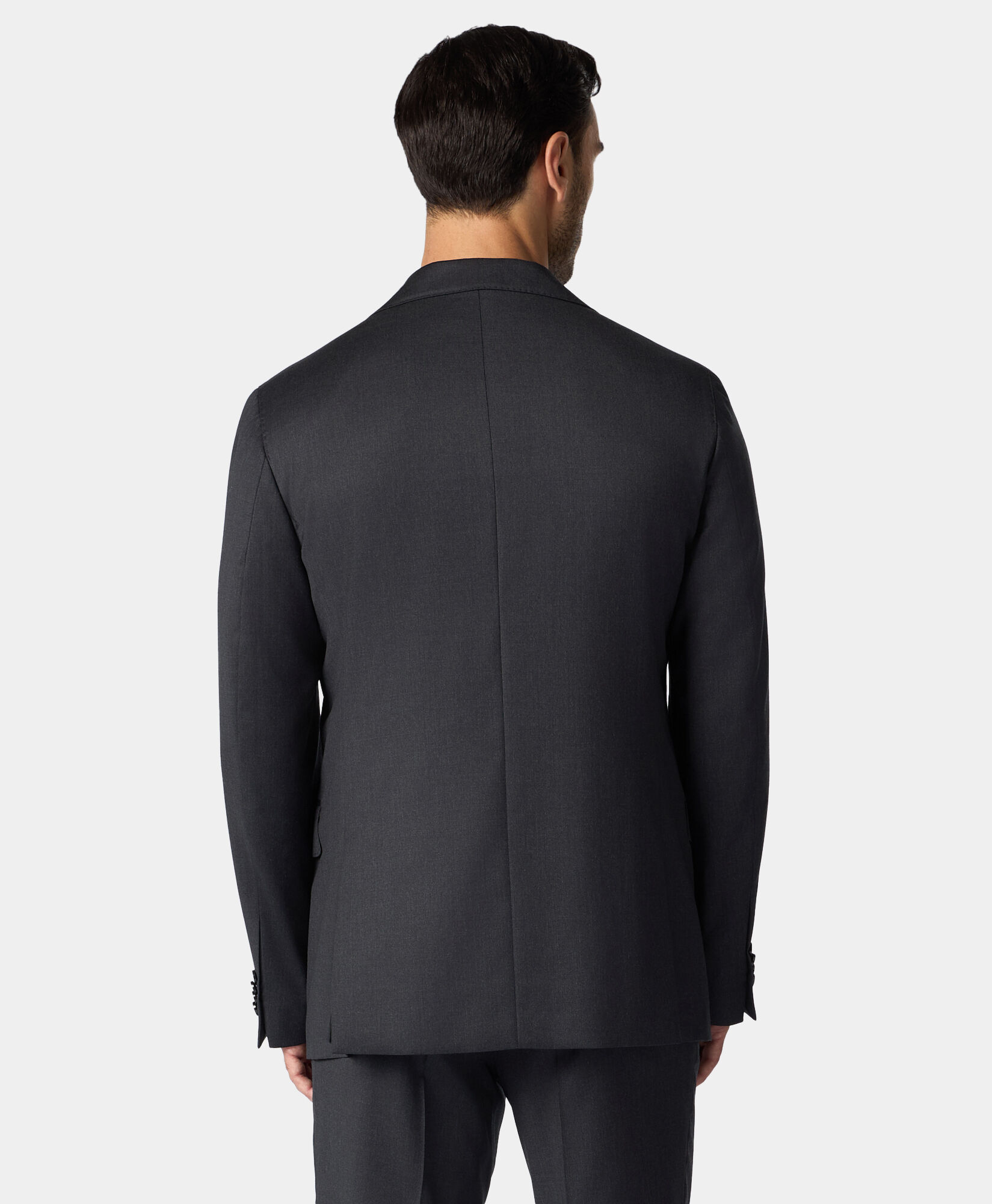 Brooks Brothers Virgin Wool Blazer Dark Grey JKREG038WVPWV003DKGRP001