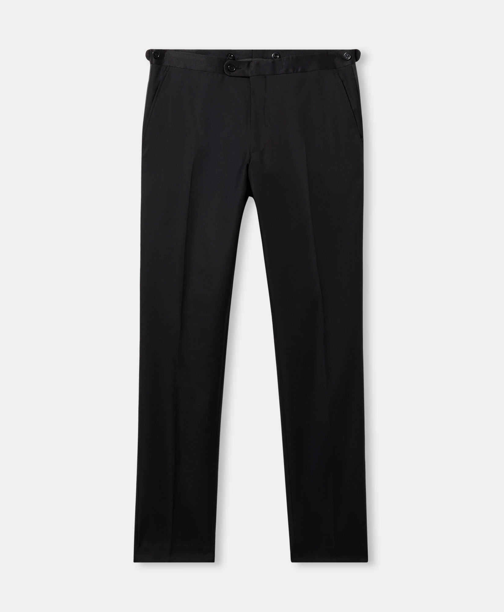 Brooks Brothers Virgin Wool Tuxedo Suit Black STREG067WVPWV003BLAKP001