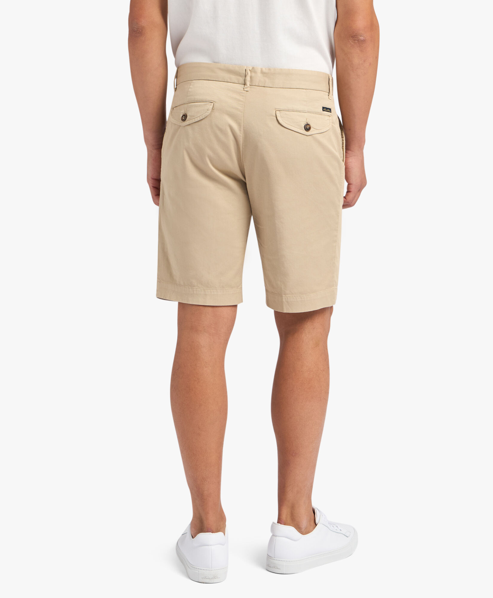 Beige Cotton Chino Shorts in Beige for Men Brooks Brothers UK
