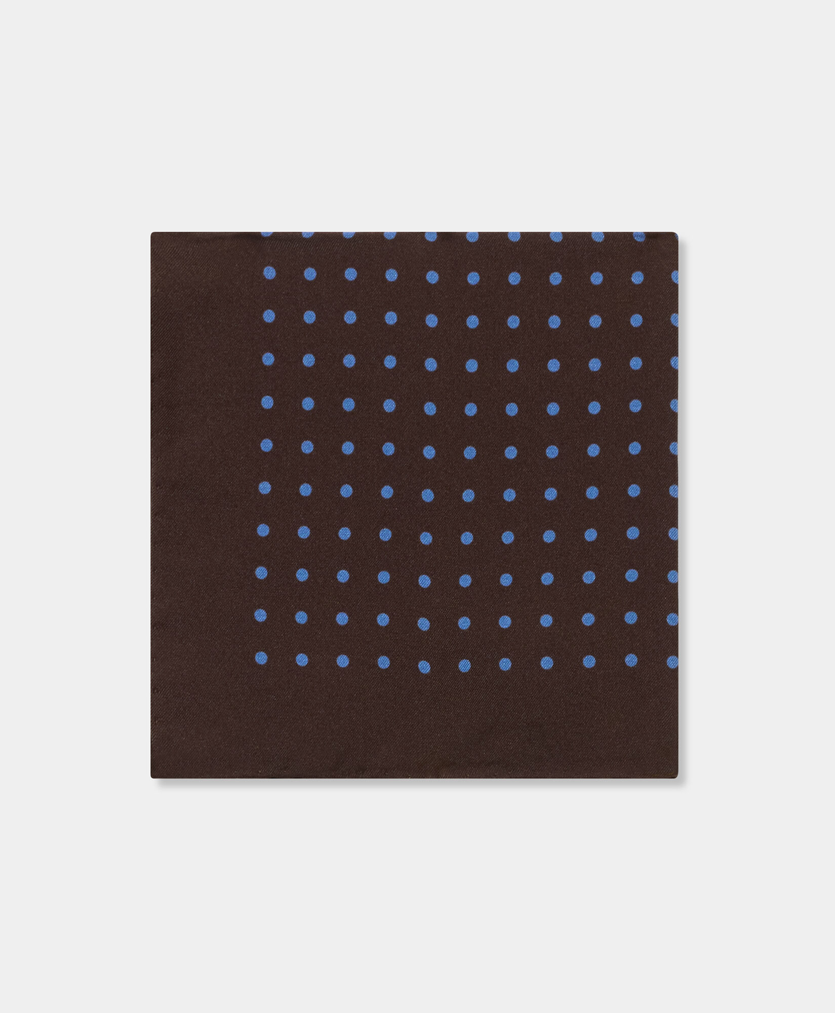 Brooks Brothers Polka Dot Silk Pochette Brown ACPOC002SEPSE001BRWNF001