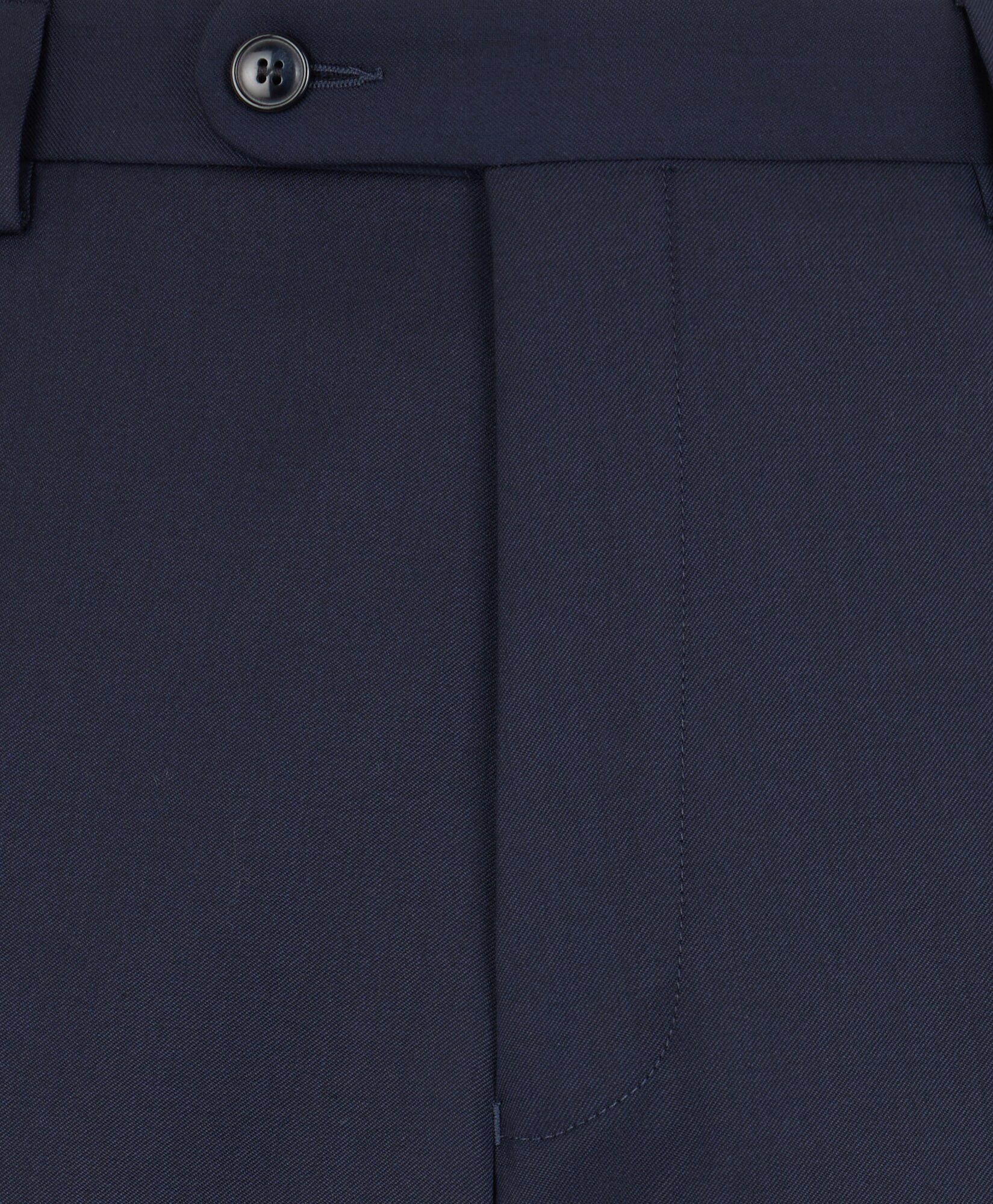 Brooks Brothers Spodnie z Wełny Dziewiczej Granatowy DTROU012WVPWV003NAVYP004