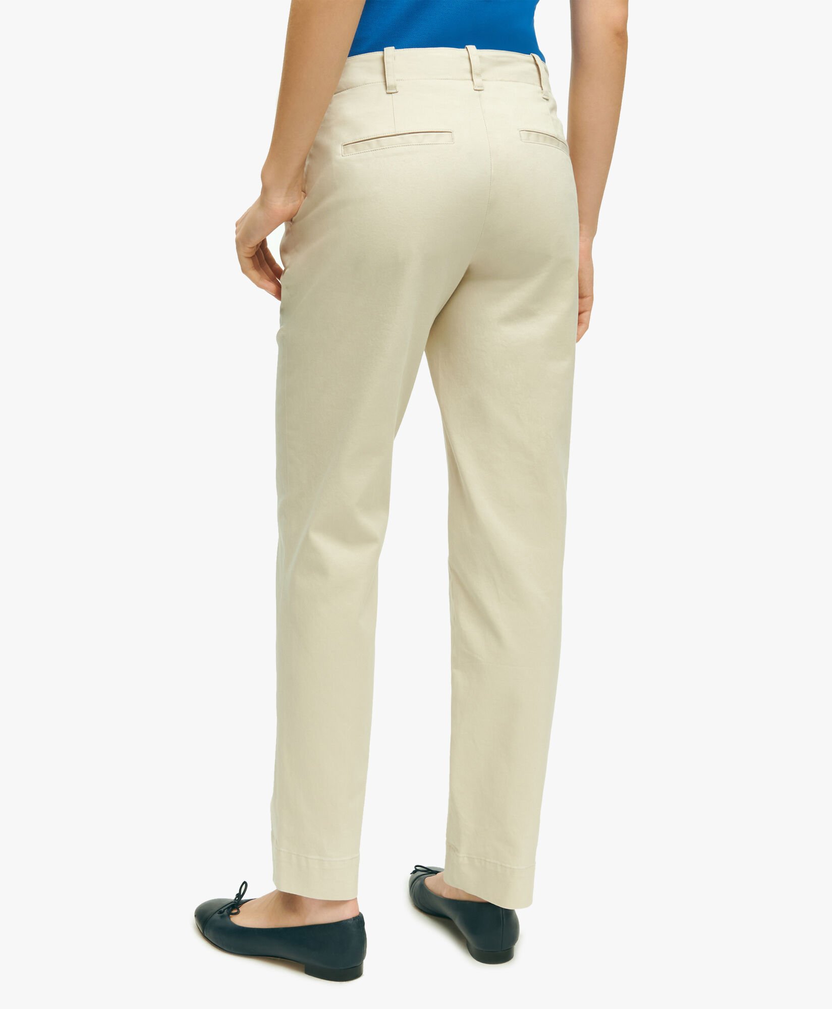 Stretch washed chinos top