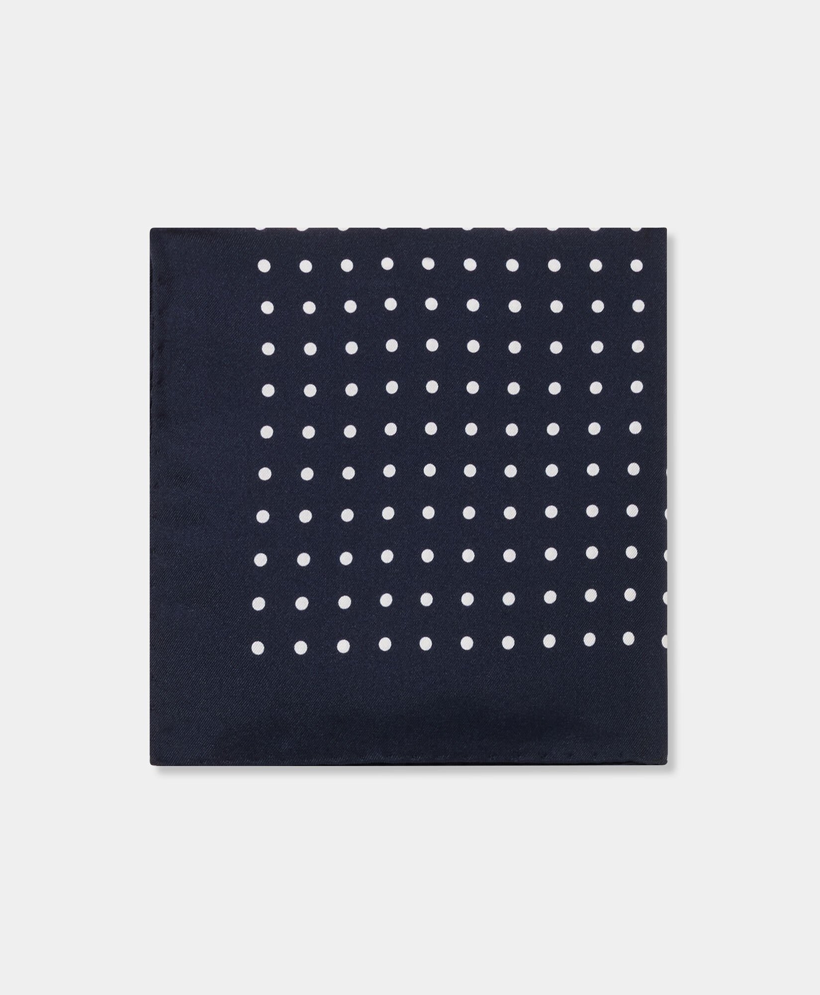 Brooks Brothers Polka Dot Silk Pochette Navy ACPOC002SEPSE001NAVYF001