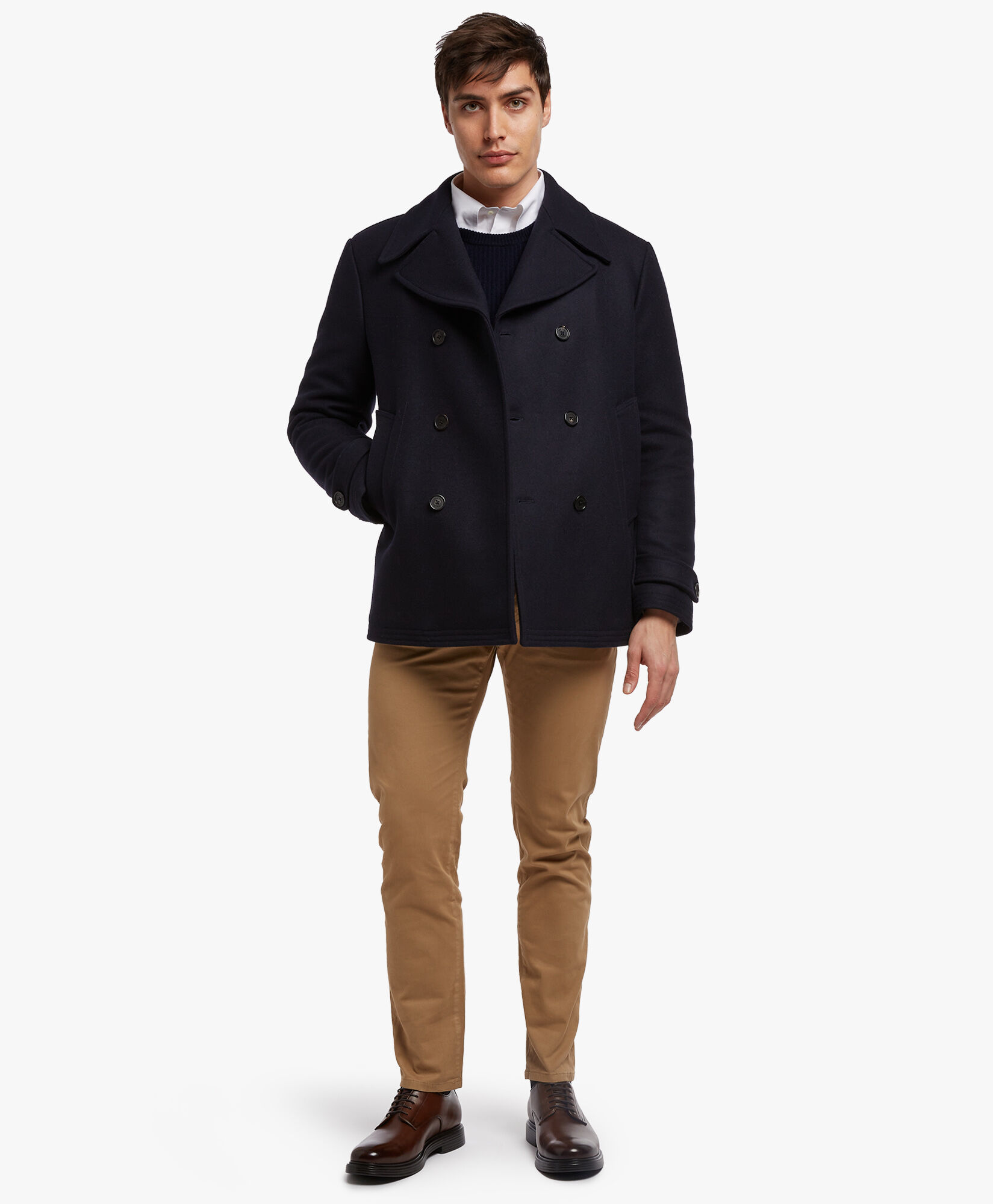 Brooks brothers cashmere coat discount
