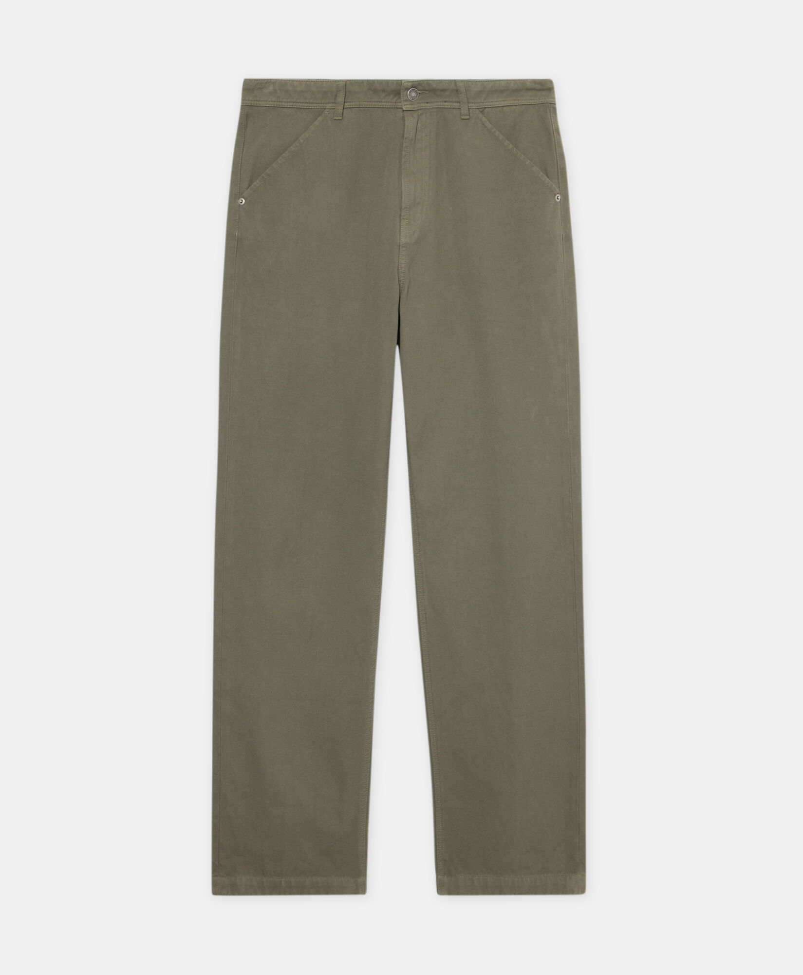 Brooks Brothers Stretch Cotton Gabardine 5-Pocket Pant Sage CPFPK038COPCO001SAGEP001