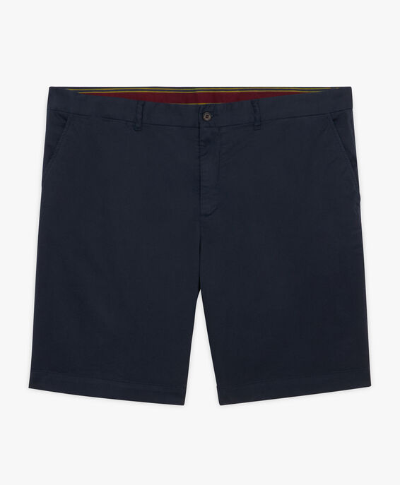 Brooks Brothers Marineblaue Chino-Shorts aus Baumwolle Marineblau CPBER007COBSP002NAVYP001