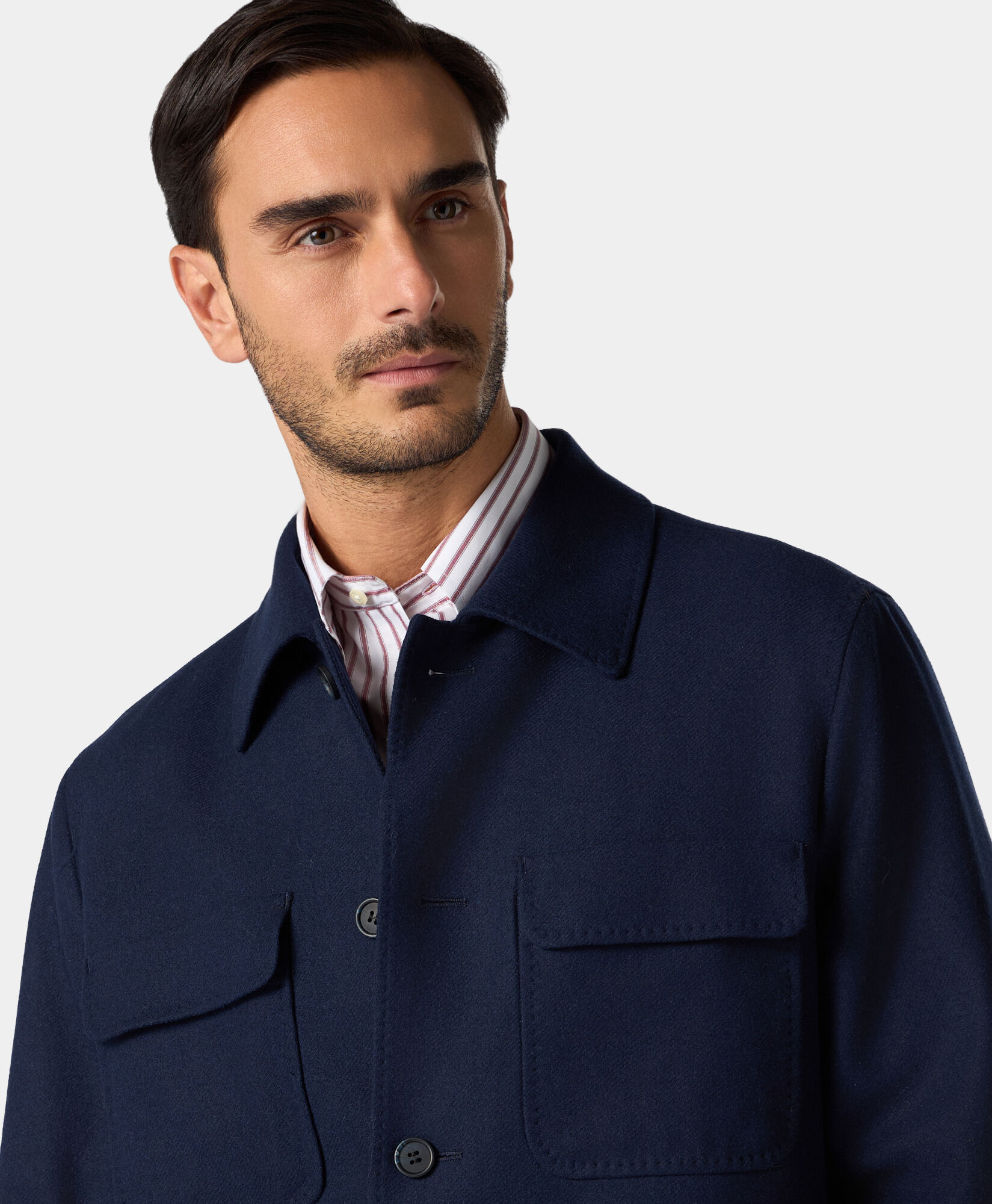 Wool button up jacket cheap