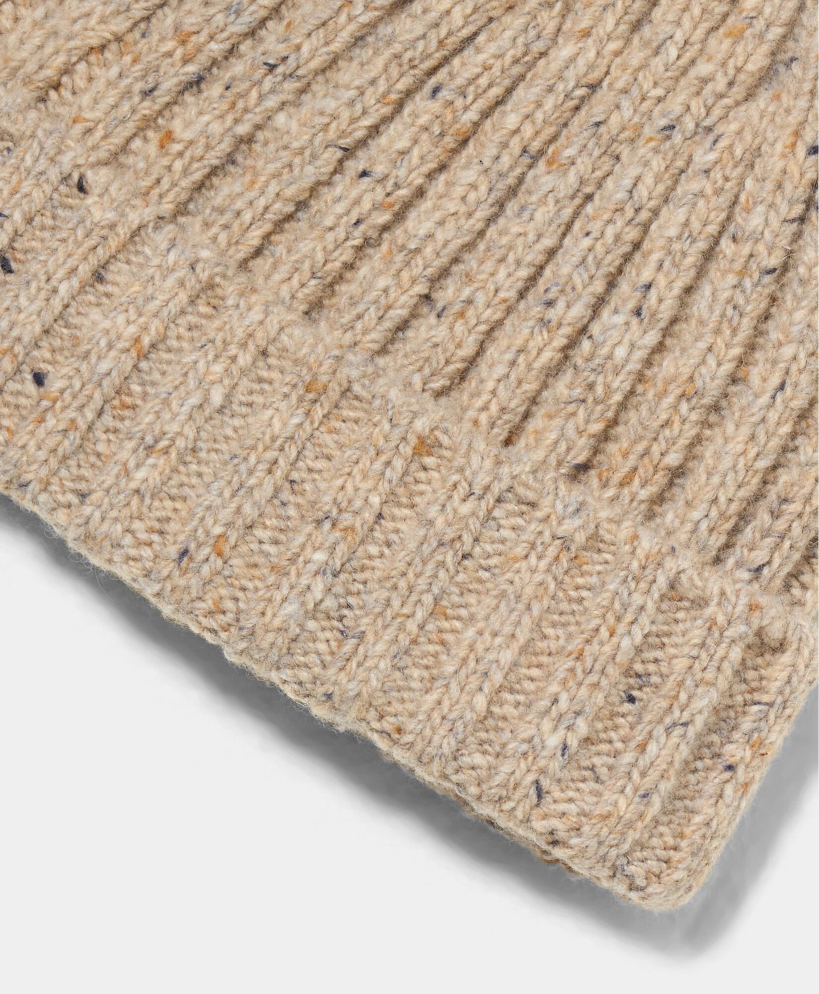 Brooks Brothers Berretto in Misto Lana Naturale ACCAP013WOBPA003NATLP001