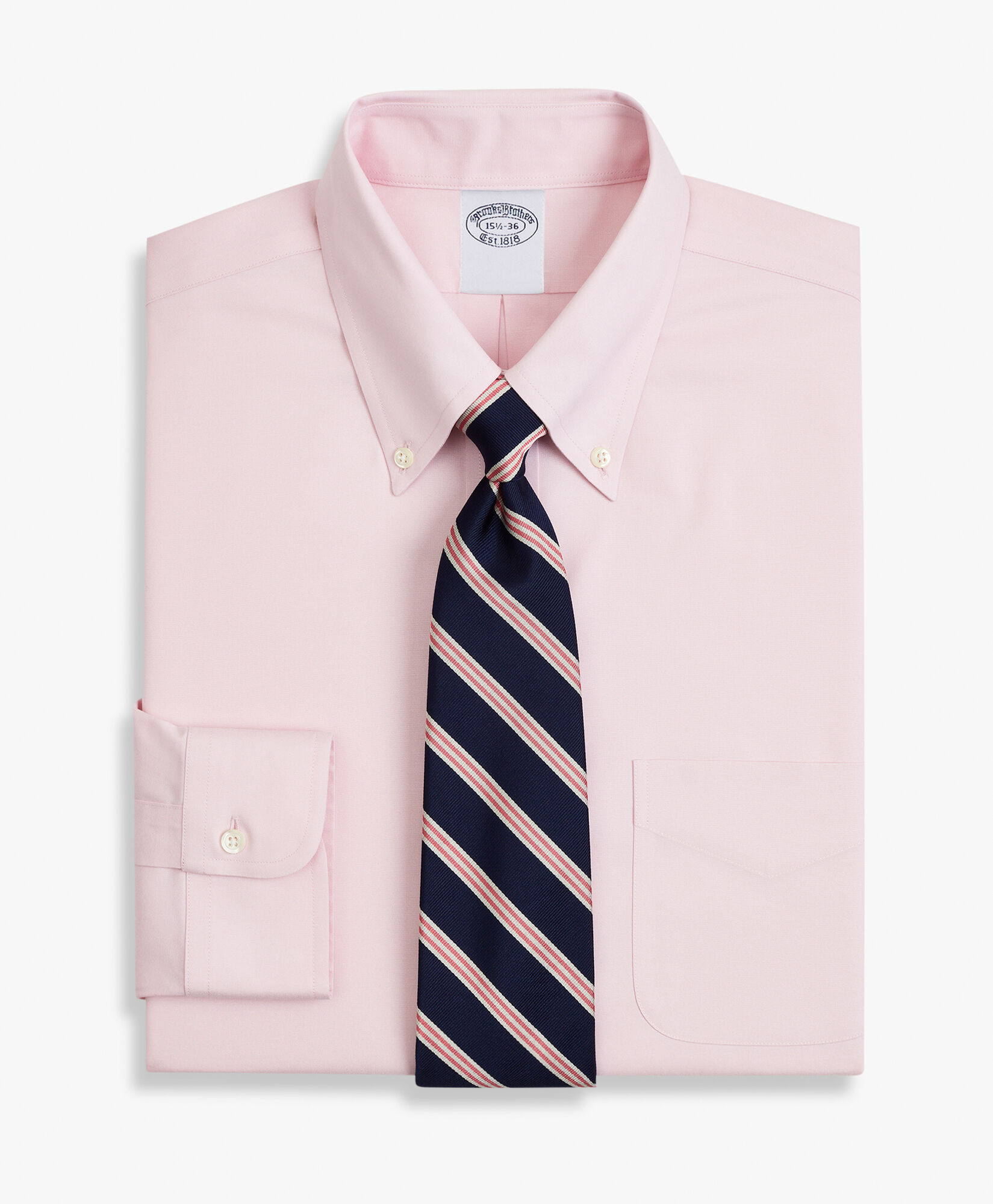 Camicia rosa top cravatta