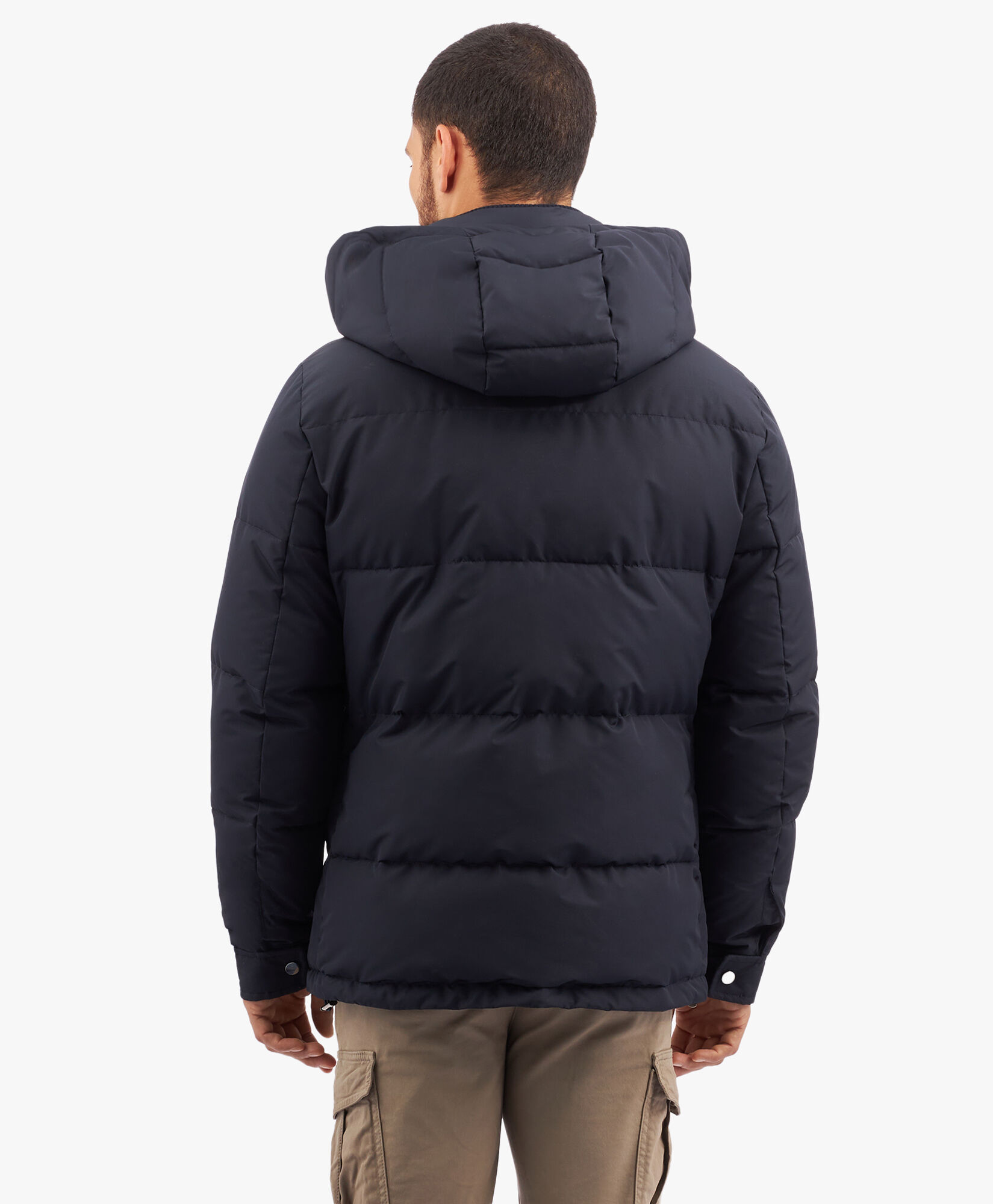 Brooks Brothers Puffer Jacket Navy COPAD001PLPPL001NAVYP001